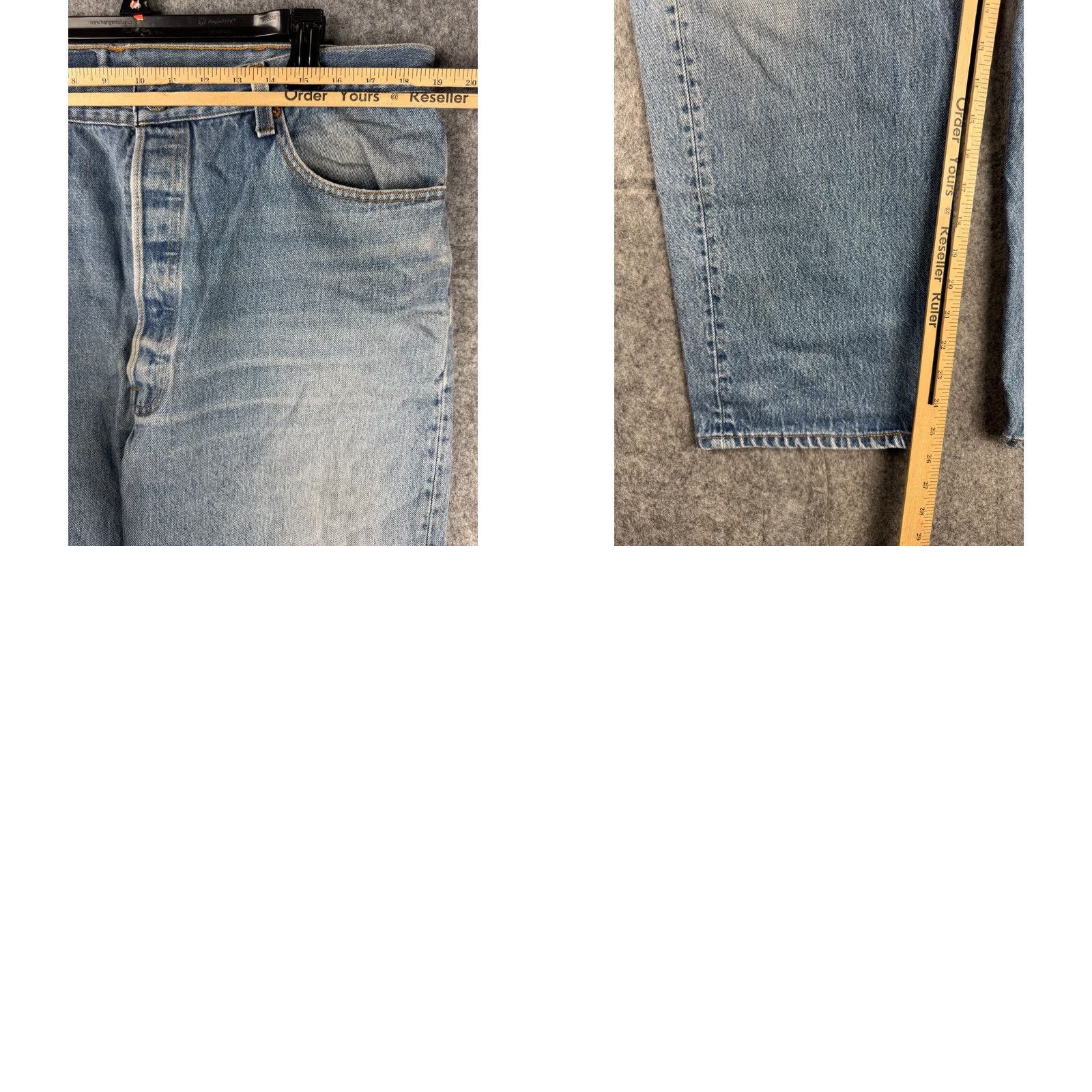 Levi's VINTAGE Levi's 501 Jeans Men's 42 x 30 Blue Medium Faded USA Regular Size US 36 / EU 52 - 8 Thumbnail