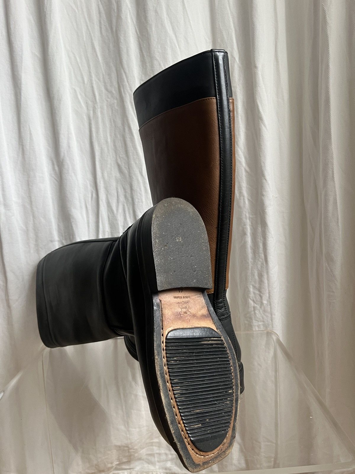 Dirk Bikkembergs AW97 Mismatched Patch Boots Size US 8 / EU 41 - 10 Thumbnail