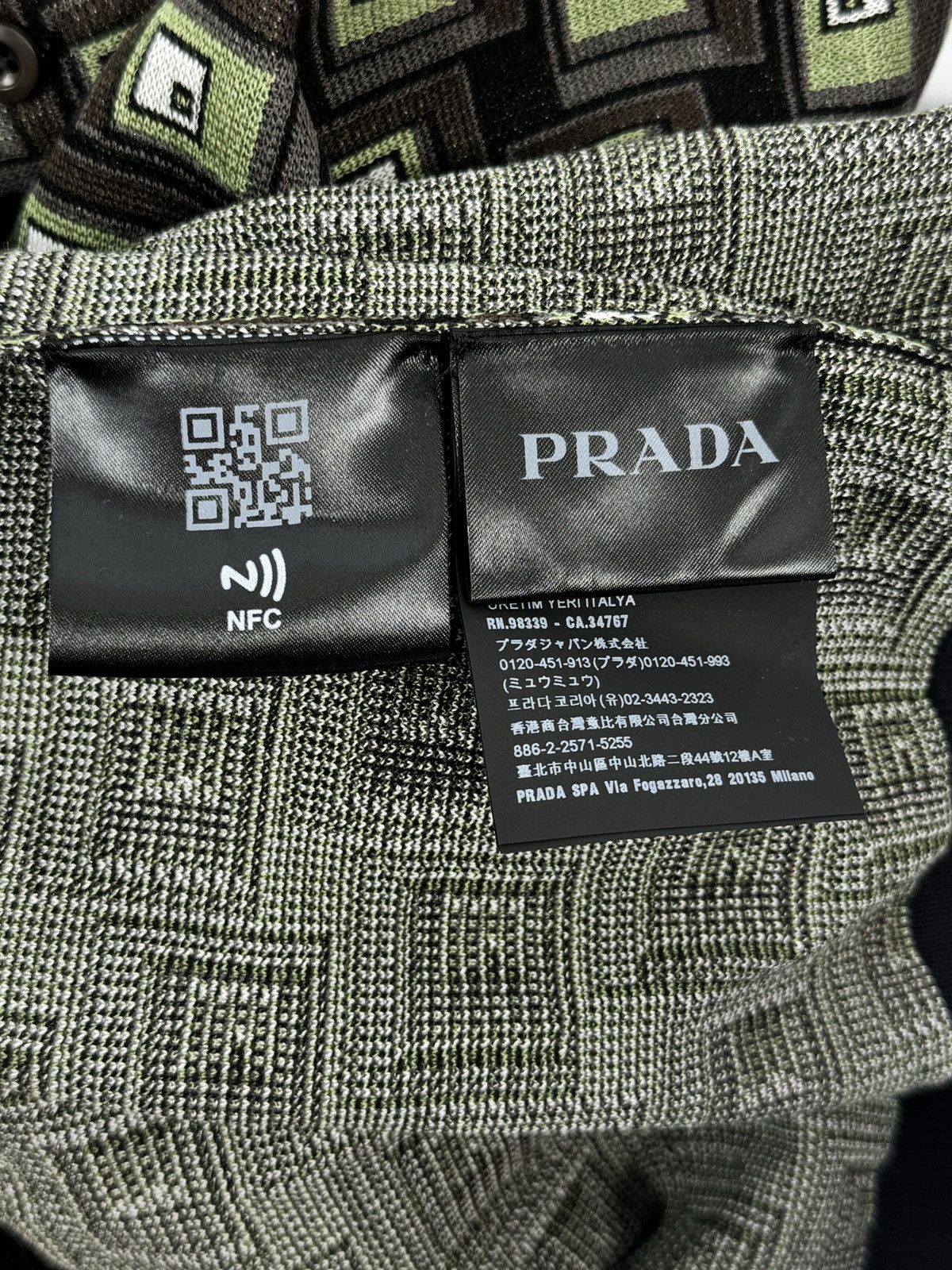 Prada PRADA KNIT POLO Size US L / EU 52-54 / 3 - 6 Thumbnail