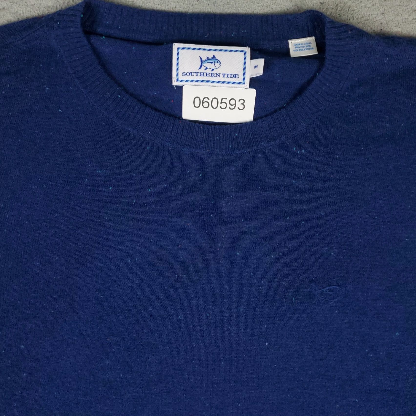 Southern Tide Southern Tide Sweater Medium Blue Lightweight Pullover Mens Classic Knit Size US M / EU 48-50 / 2 - 2 Thumbnail