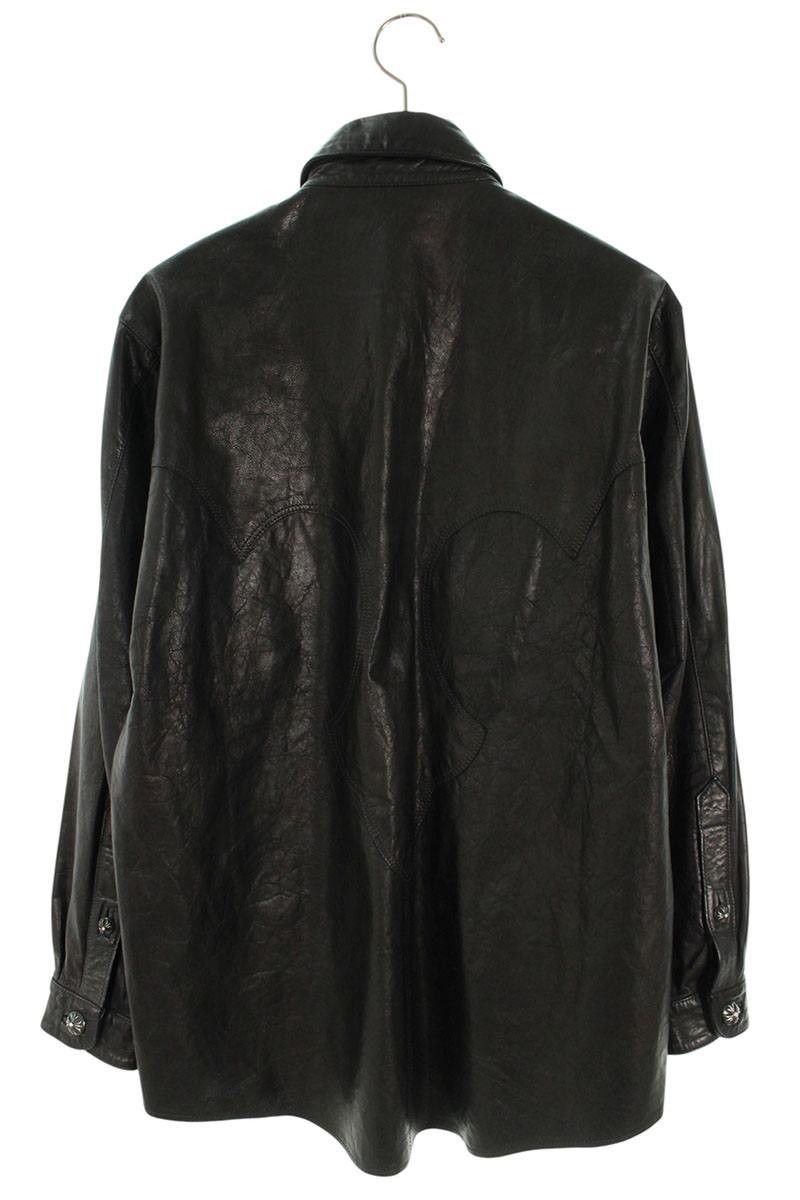Chrome Hearts Chrome Hearts Flare Leather Shirt Size US S / EU 44-46 / 1 - 2 Thumbnail