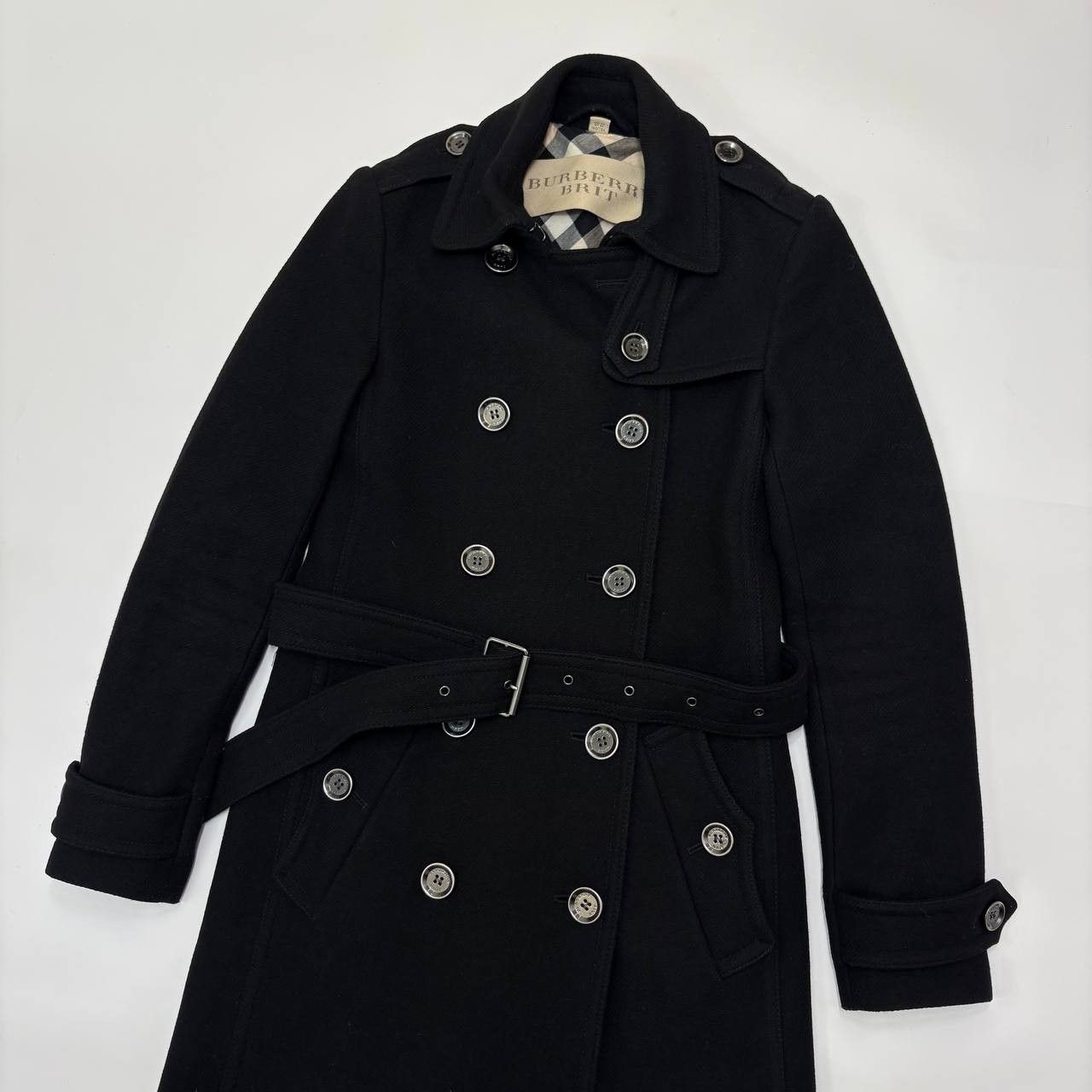 Burberry Burberry Cashmere Coat Women Size S / US 4 / IT 40 - 2 Thumbnail