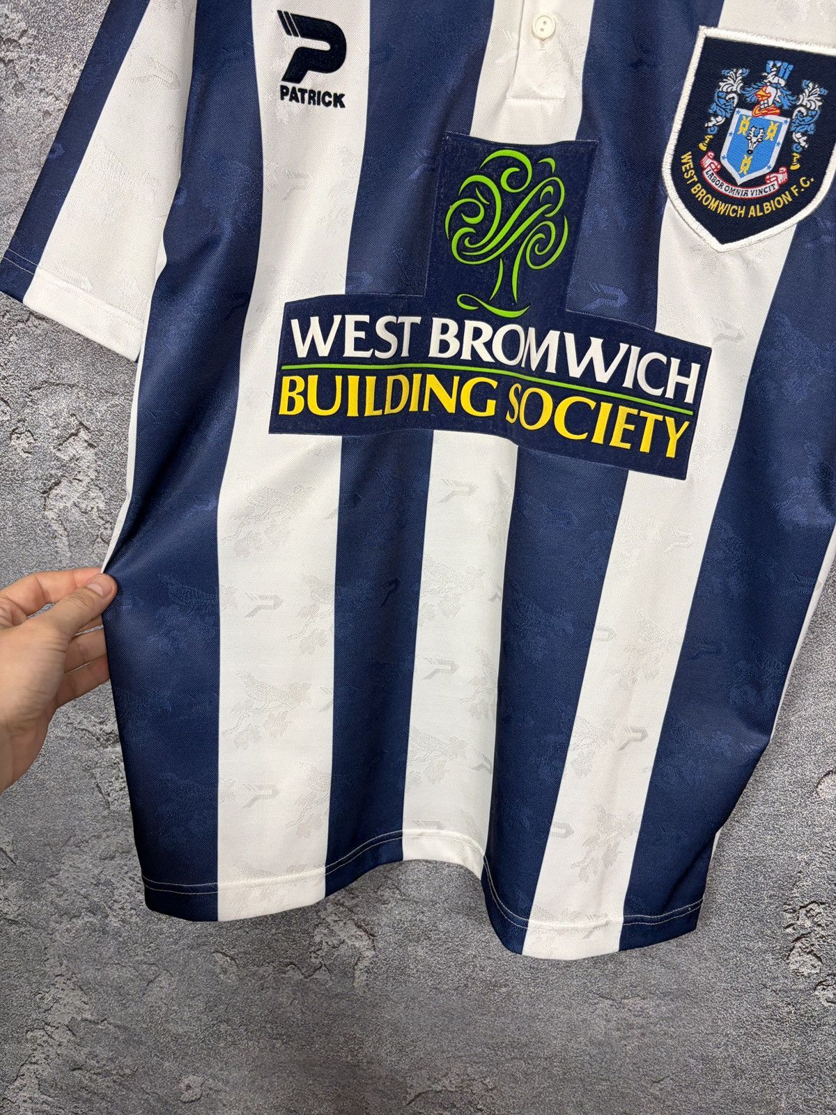 Vintage Vintage 1997 West Bromwich Albion #8 Sneekes Jersey T-shirt Size US M / EU 48-50 / 2 - 5 Thumbnail