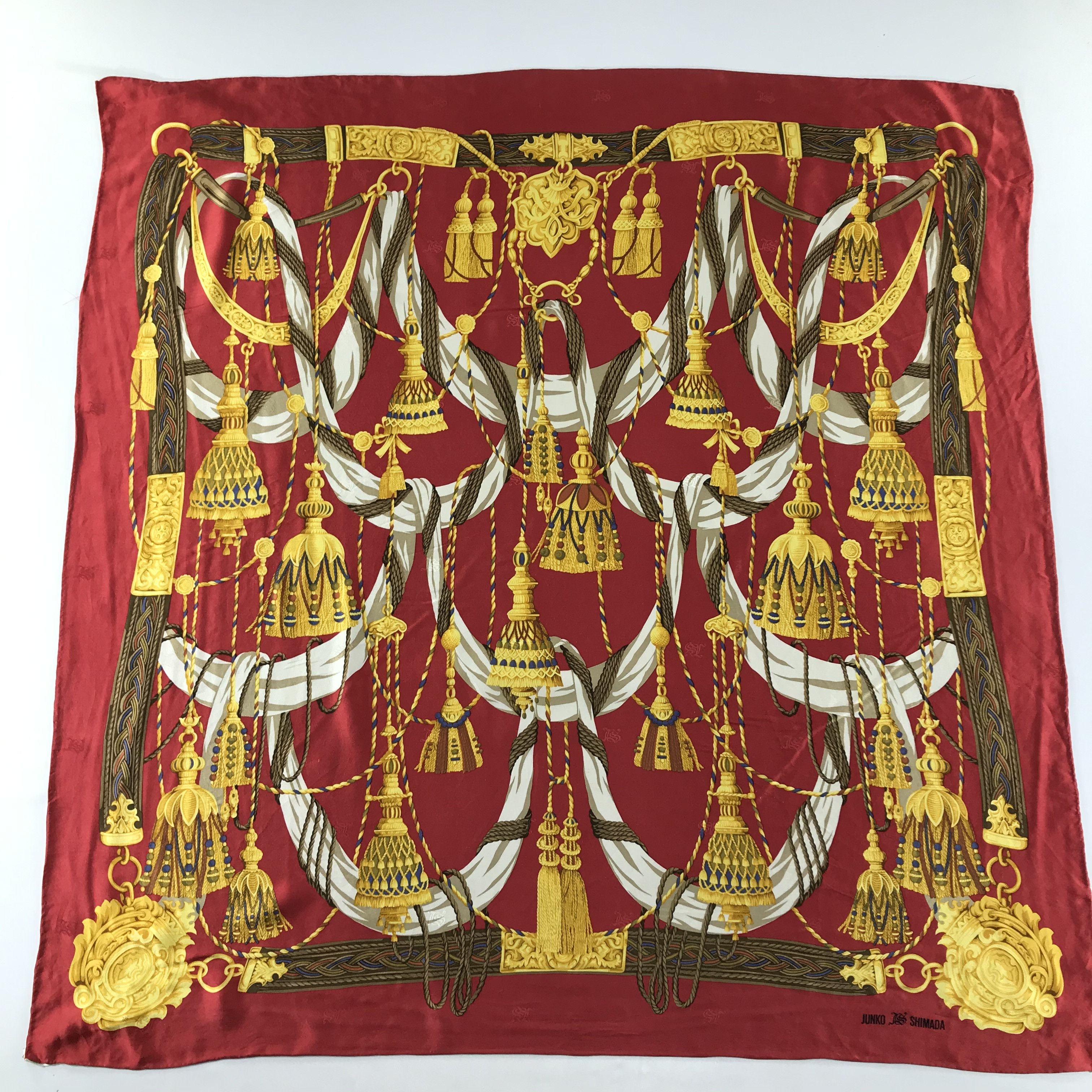 Junko Shimada Vintage Junko Shimada Silk Scarf Size ONE SIZE - 2 Thumbnail