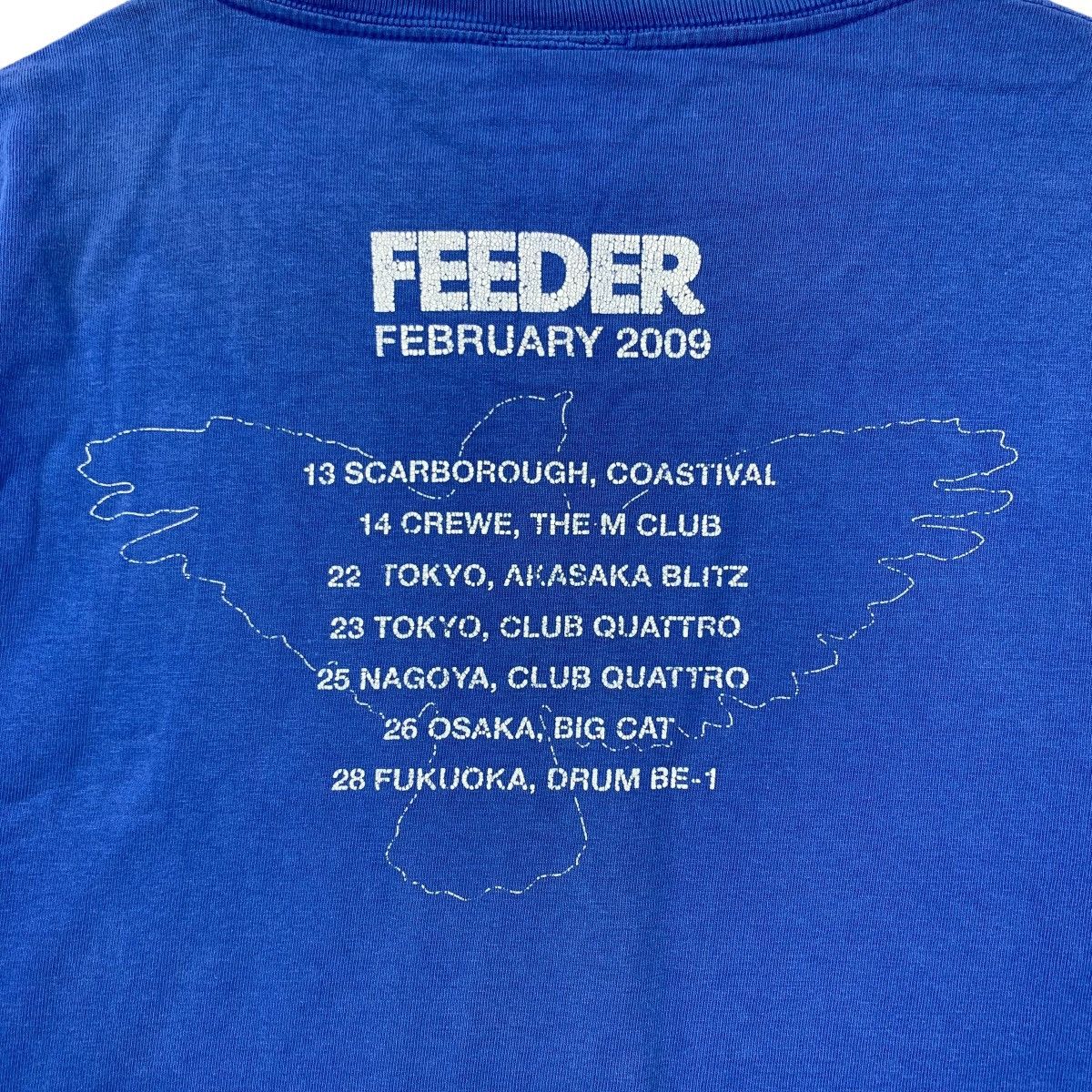 Vintage Vintage Y2K FEEDER Welsh Rock Band By Shoot Short Shirt Size US M / EU 48-50 / 2 - 5 Thumbnail
