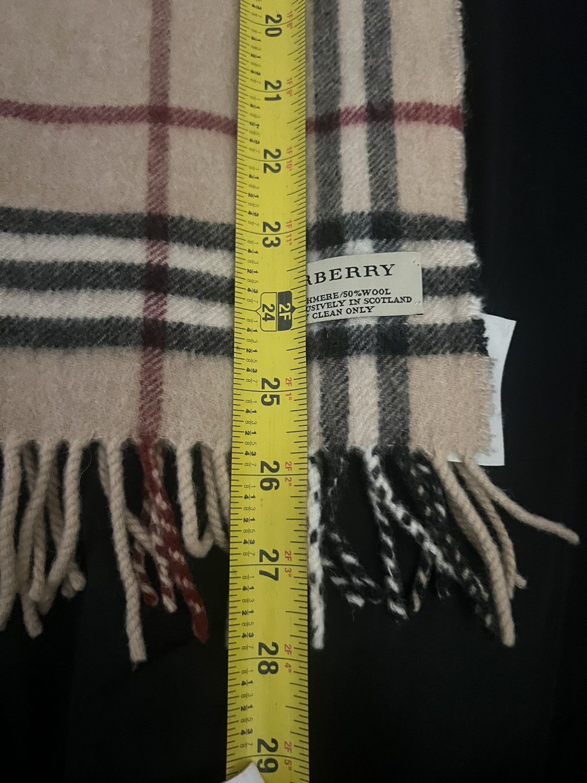 Burberry Burberry classic check cashmere scarf Size ONE SIZE - 5 Thumbnail
