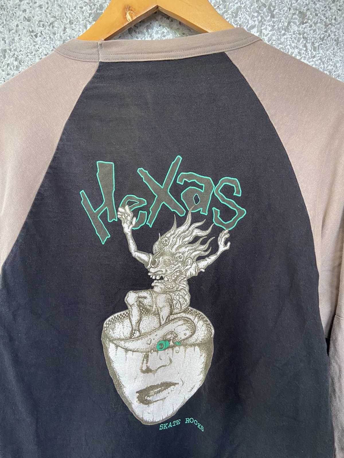 Vintage Haxes t shirt Skate Rocks skulls powel peralta