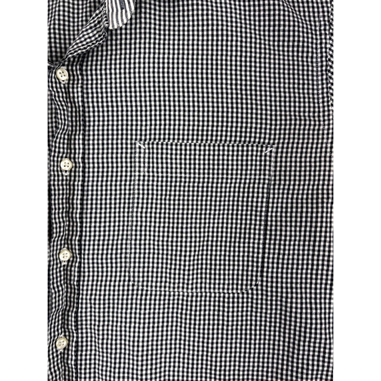 Tommy Hilfiger Tommy Hilfiger Shirt Men 17.5 Black White Plaid Button Up Long Sleeve Pocket Size US XL / EU 56 / 4 - 6 Thumbnail