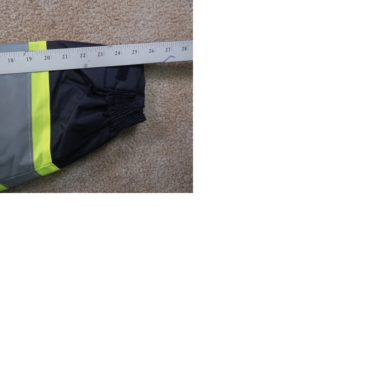 Vintage Riot Empire Hi Vis Jacket Medium M Work Safety Jacket Blue Striped Removable Hood Nylon Softshell Winter Spring Fall Mens New with Tags Size US M / EU 48-50 / 2 - 9 Thumbnail