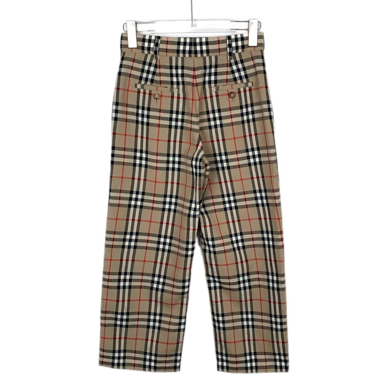 Burberry Burberry Classic Check Wool Straight-Leg Trousers (Size 34) Size 34" / US 12 / IT 48 - 6 Thumbnail