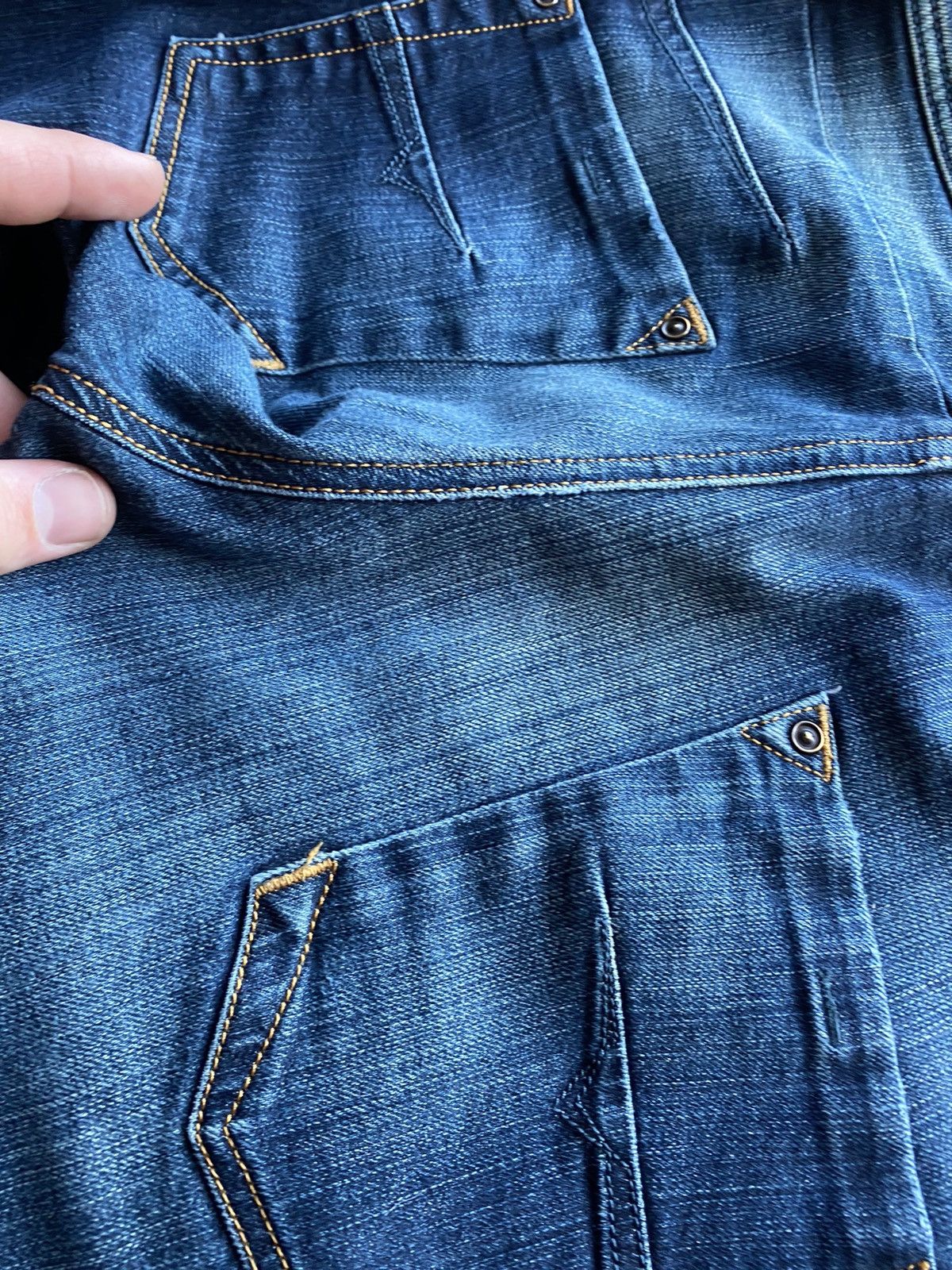 Diesel 🔥Opium Punk Diesel darron 32 size blue jeans men gothic emo Size US 32 / EU 48 - 14 Thumbnail
