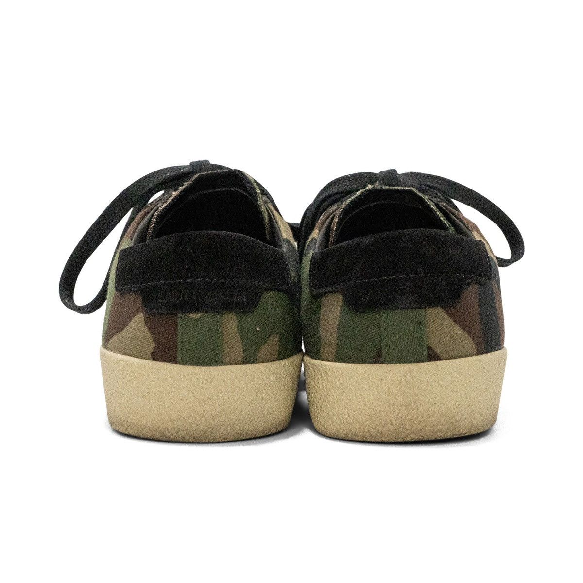 Saint Laurent Paris Saint Laurent 'SL06 Camo' Low-Top Sneakers Size US 5.5 / IT 35.5 - 5 Thumbnail