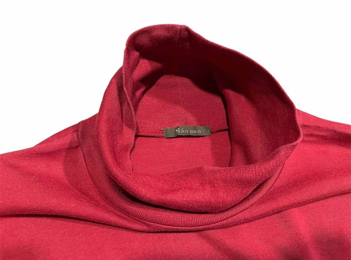 Y's × Y's for Men × Yohji Yamamoto 🔥Vintage Y’s For Men Turtleneck Long Sleeve Shirt Size US L / EU 52-54 / 3 - 7 Thumbnail