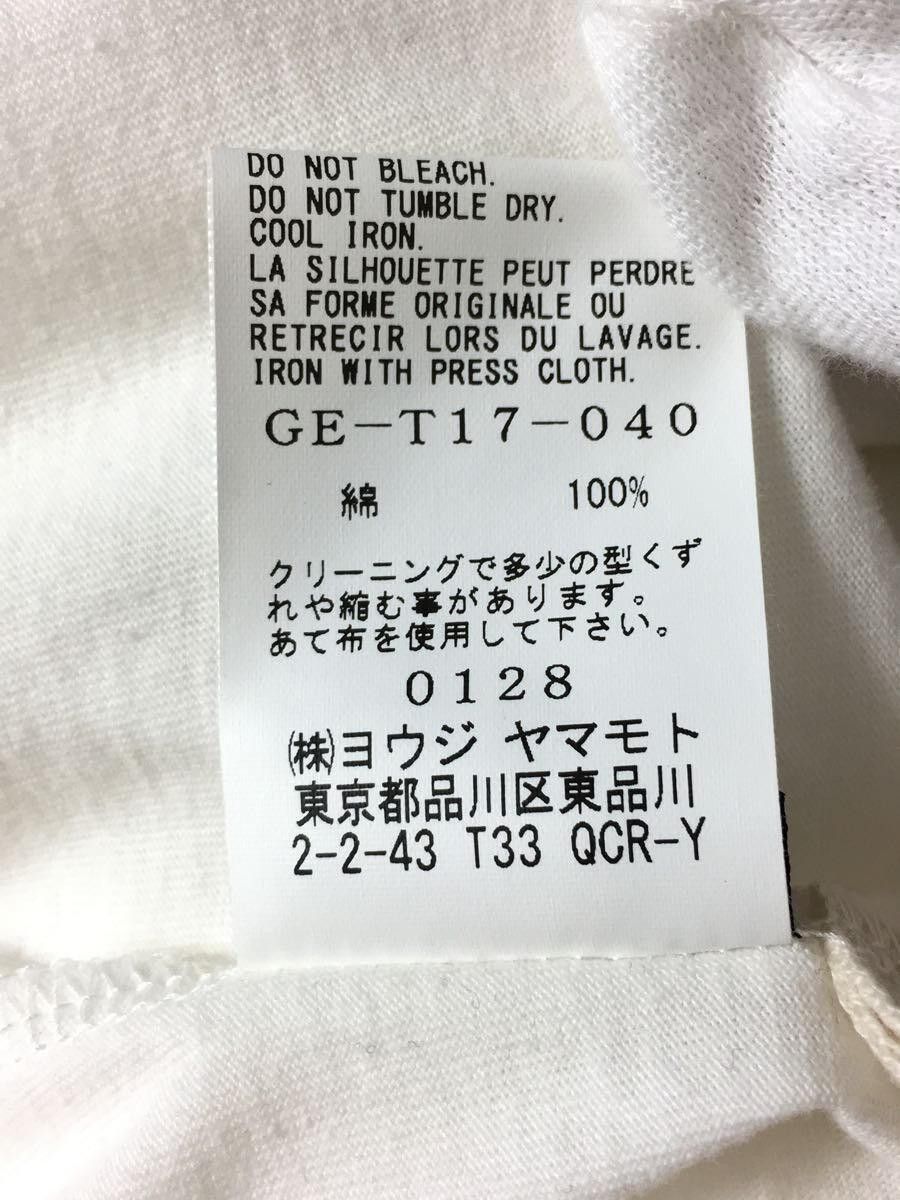 Yohji Yamamoto Ground Y cotton tee white GE-T17-040 Size US L / EU 52-54 / 3 - 5 Thumbnail