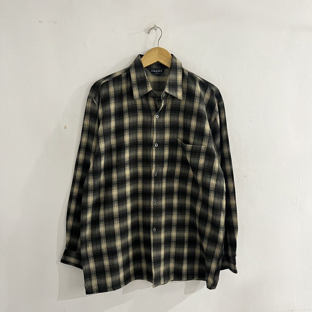 Japanese Brand Trady - LS Button Up Shirt Size US L / EU 52-54 / 3 - 1 Thumbnail