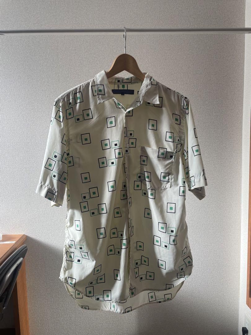 Junya Watanabe Geo Abstract Button Up Size US L / EU 52-54 / 3 - 1 Thumbnail