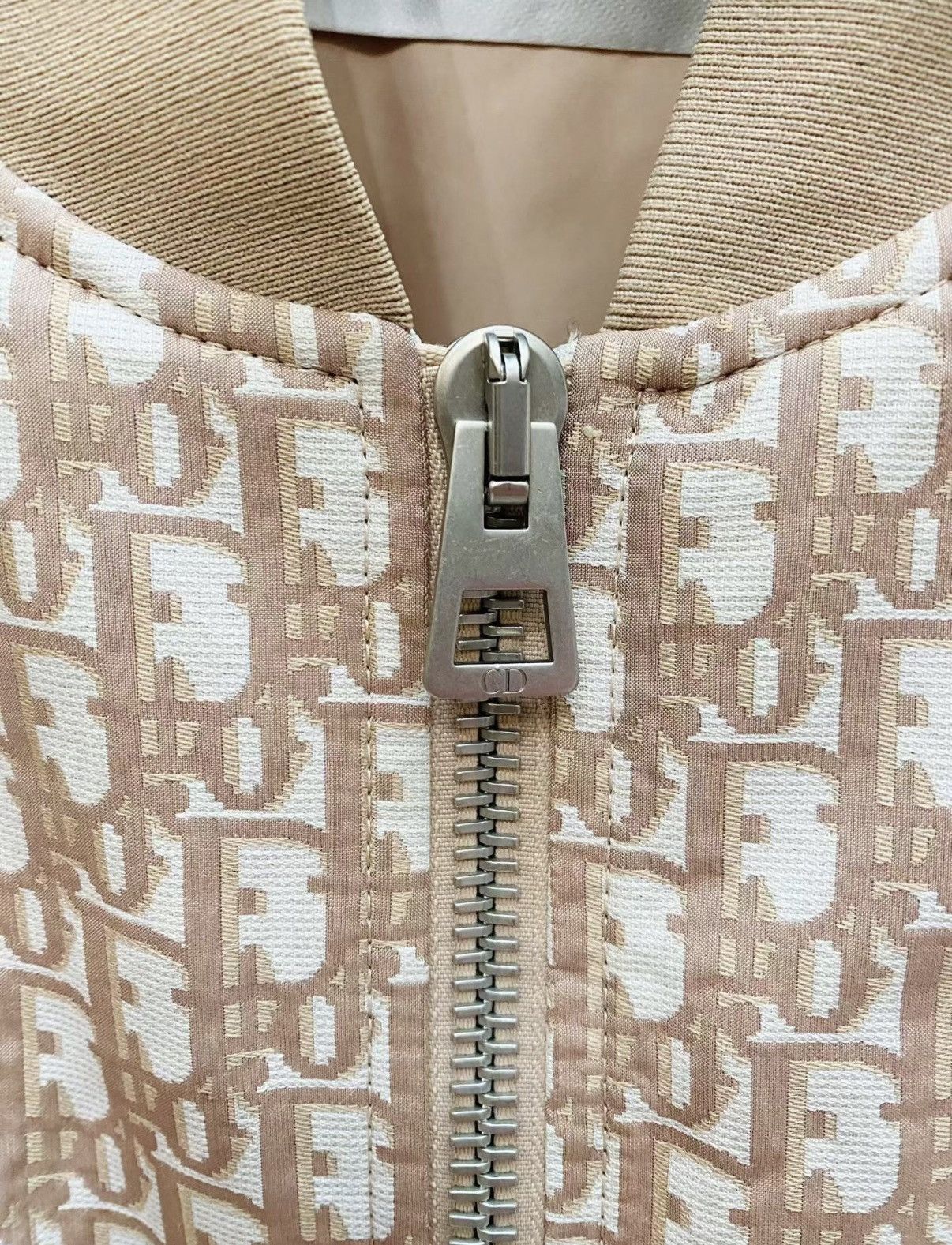 Dior Dior Classic All-Over Logo Women's Vest Jacket J33 Size XS / US 0-2 / IT 36-38 - 3 Thumbnail