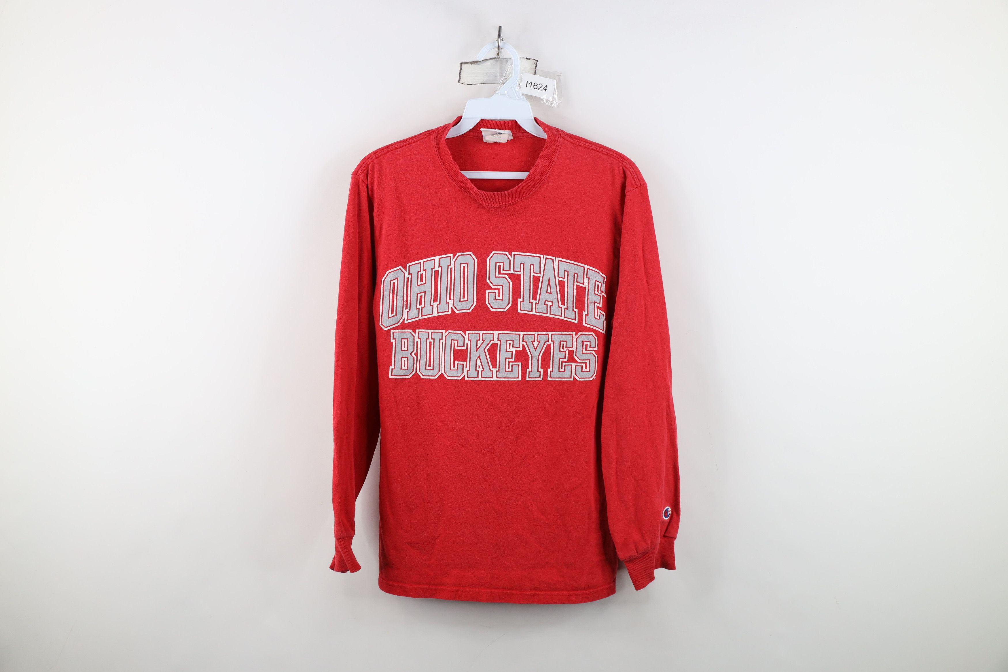 Champion Vintage Champion Ohio State University Long Sleeve T-Shirt Size S / US 4 / IT 40 - 1 Thumbnail