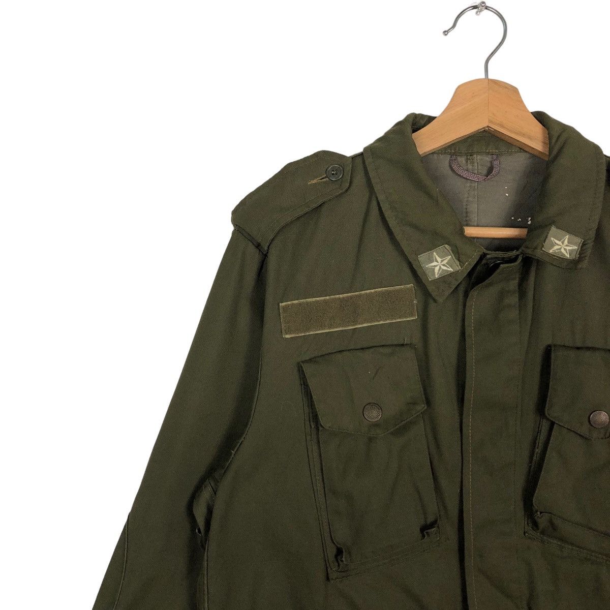 Vintage 🔥True Vintage Inspector Jacket Multi Pocket Cargo Biker Size US M / EU 48-50 / 2 - 7 Thumbnail