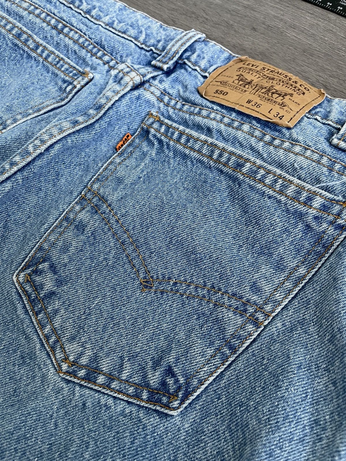 Levi's × Levi's Vintage Clothing × Vintage Vintage Levi’s 505 Orange Tab “Regular Fit” Denim (Sz.36x34) Size US 36 / EU 52 - 2 Thumbnail