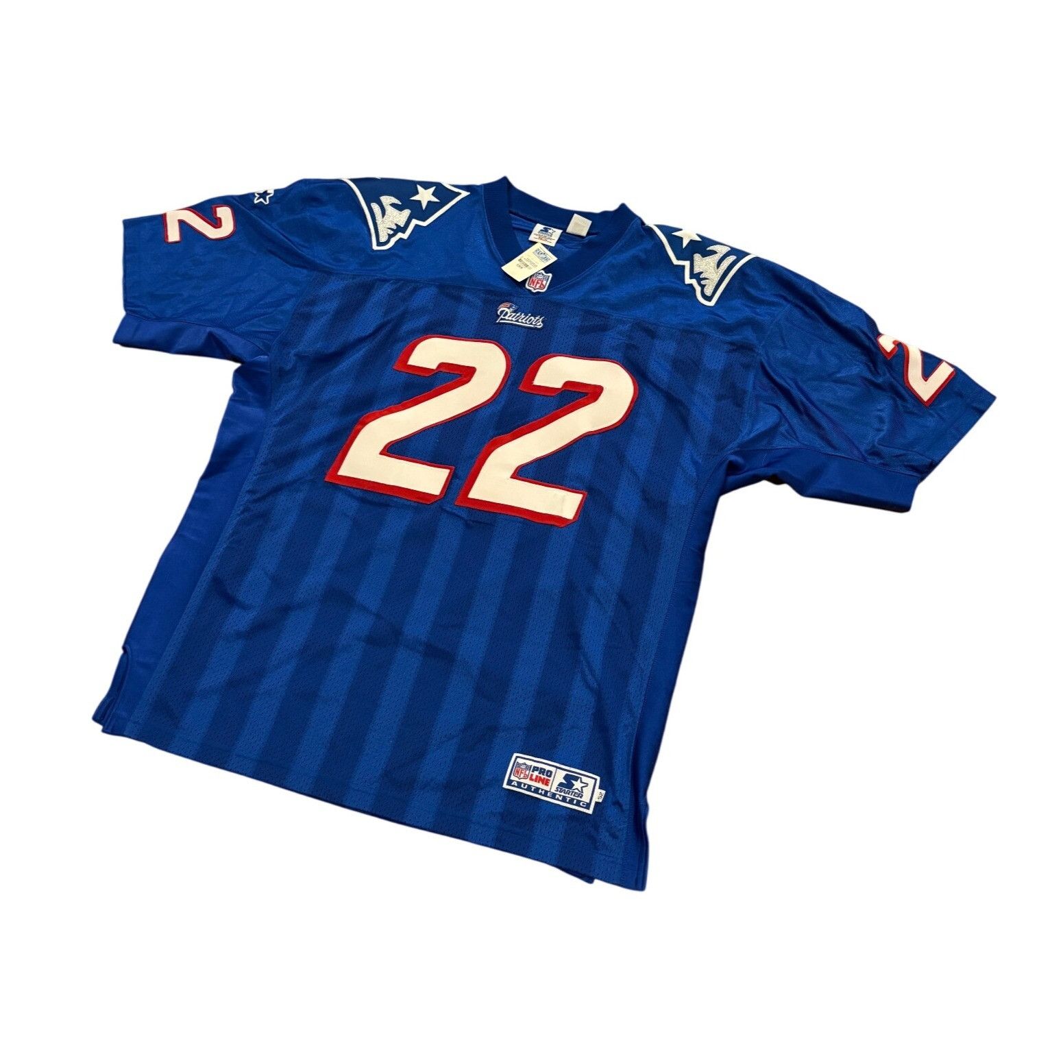 Starter Vtg 90's Starter New England Patriots Dave Meggett #22 Authe Size US XL / EU 56 / 4 - 4 Thumbnail