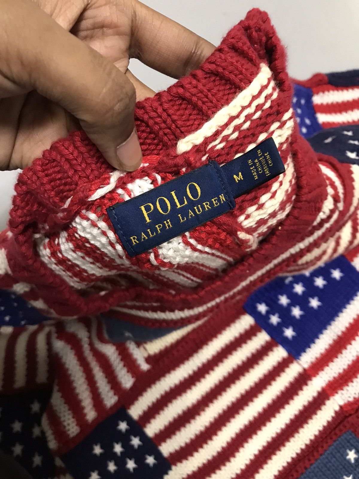 Polo Ralph Lauren Vintage polo Ralph Lauren flag sweater Size US XXS / EU 40 - 6 Thumbnail
