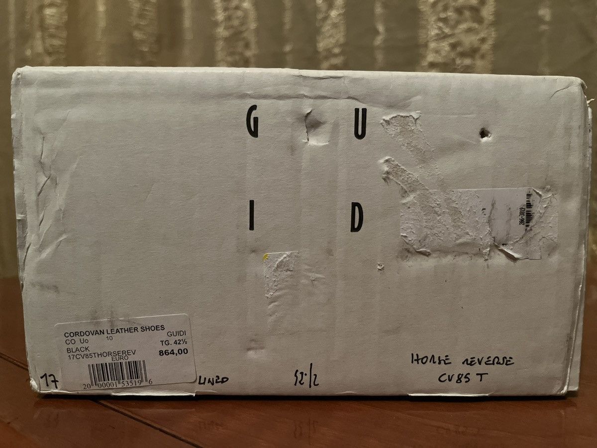 Guidi New GUIDI leather horse reverse CV85T Sz 42,5 Size US 9.5 / EU 42-43 - 8 Thumbnail