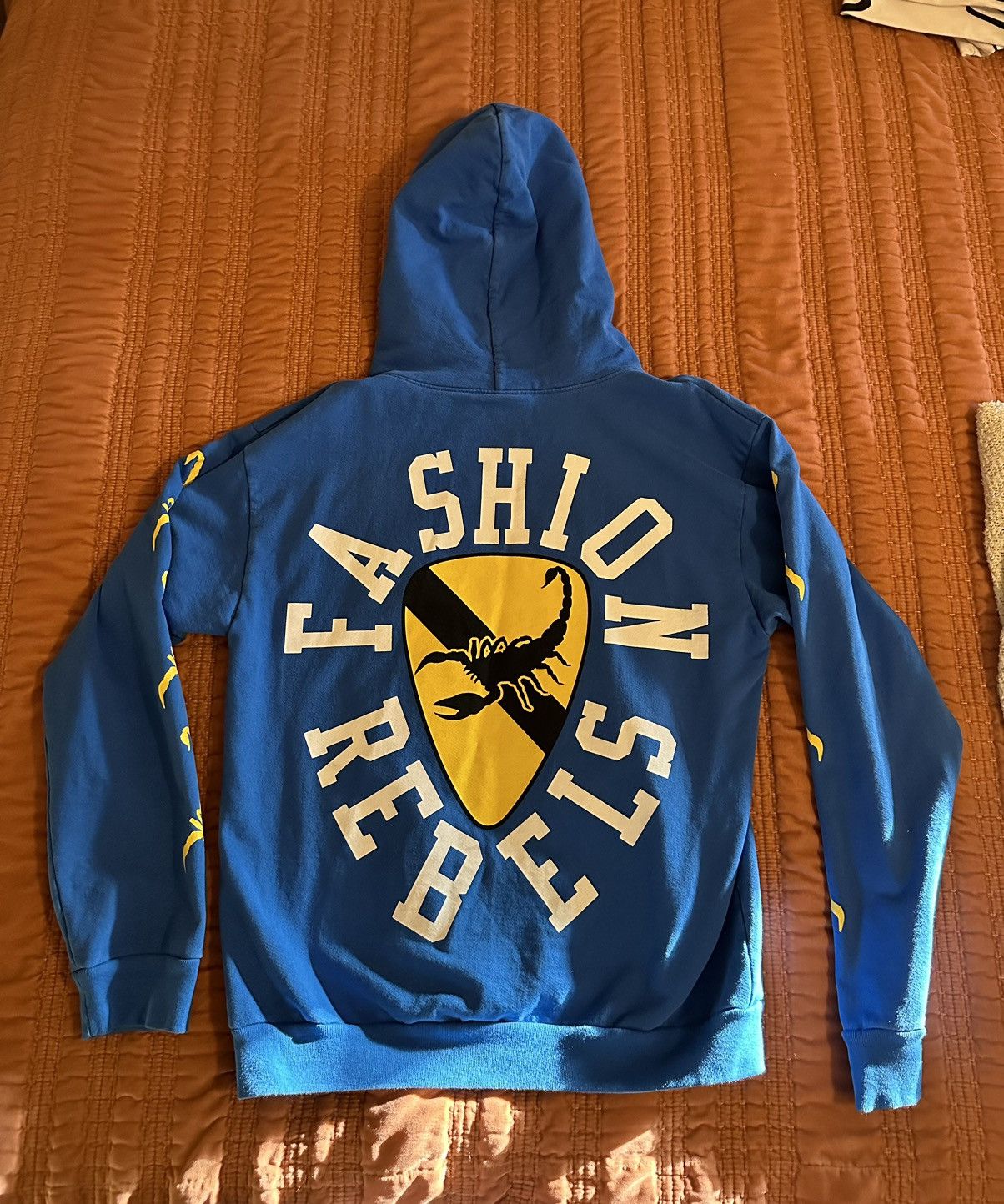 Streetwear Griselda Westside Gunn Super Lisa Hoodie Blue Size L 