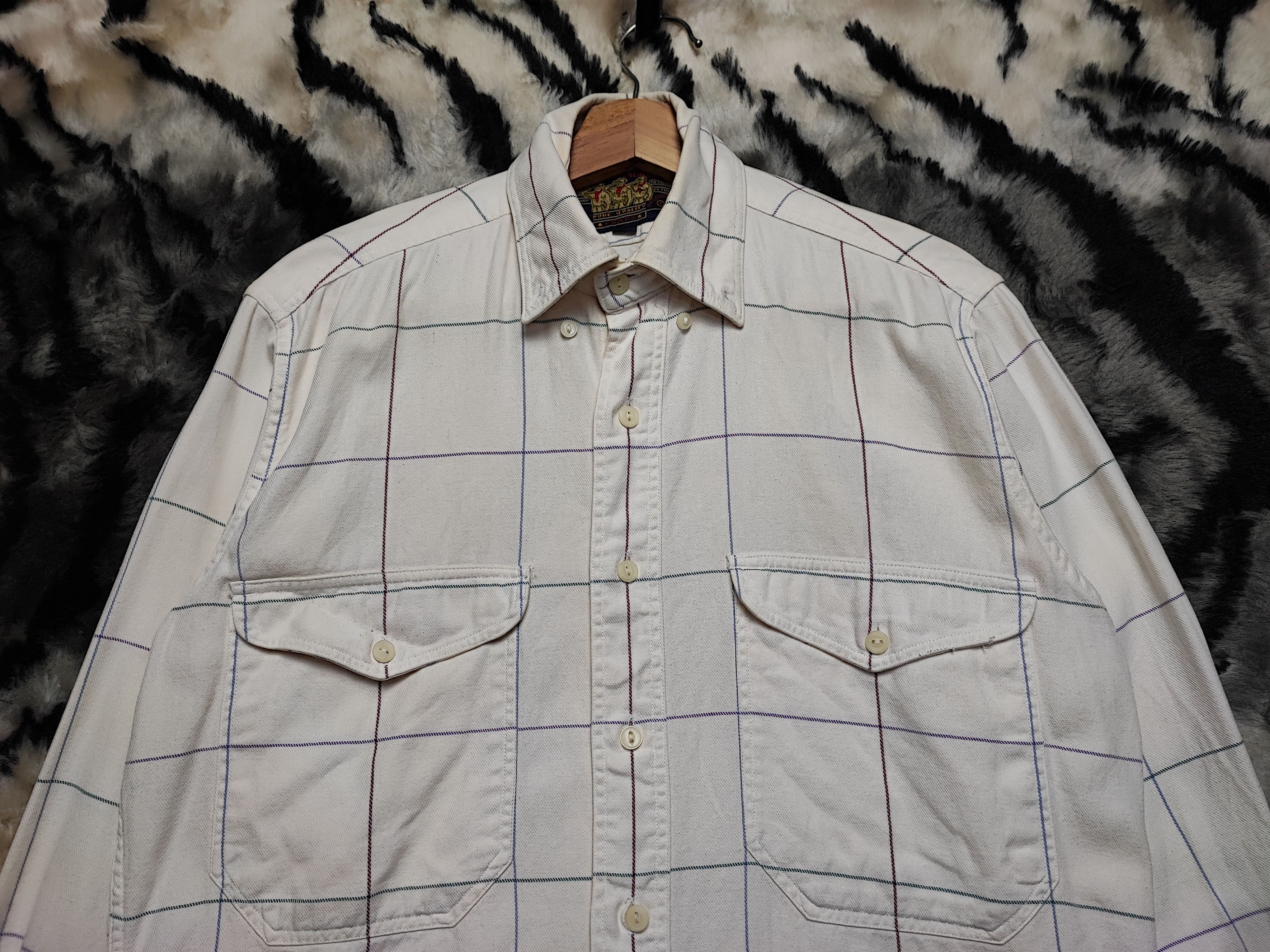 Ralph Lauren Vintage Ralph Lauren Checkered Shirt Size US S / EU 44-46 / 1 - 3 Thumbnail