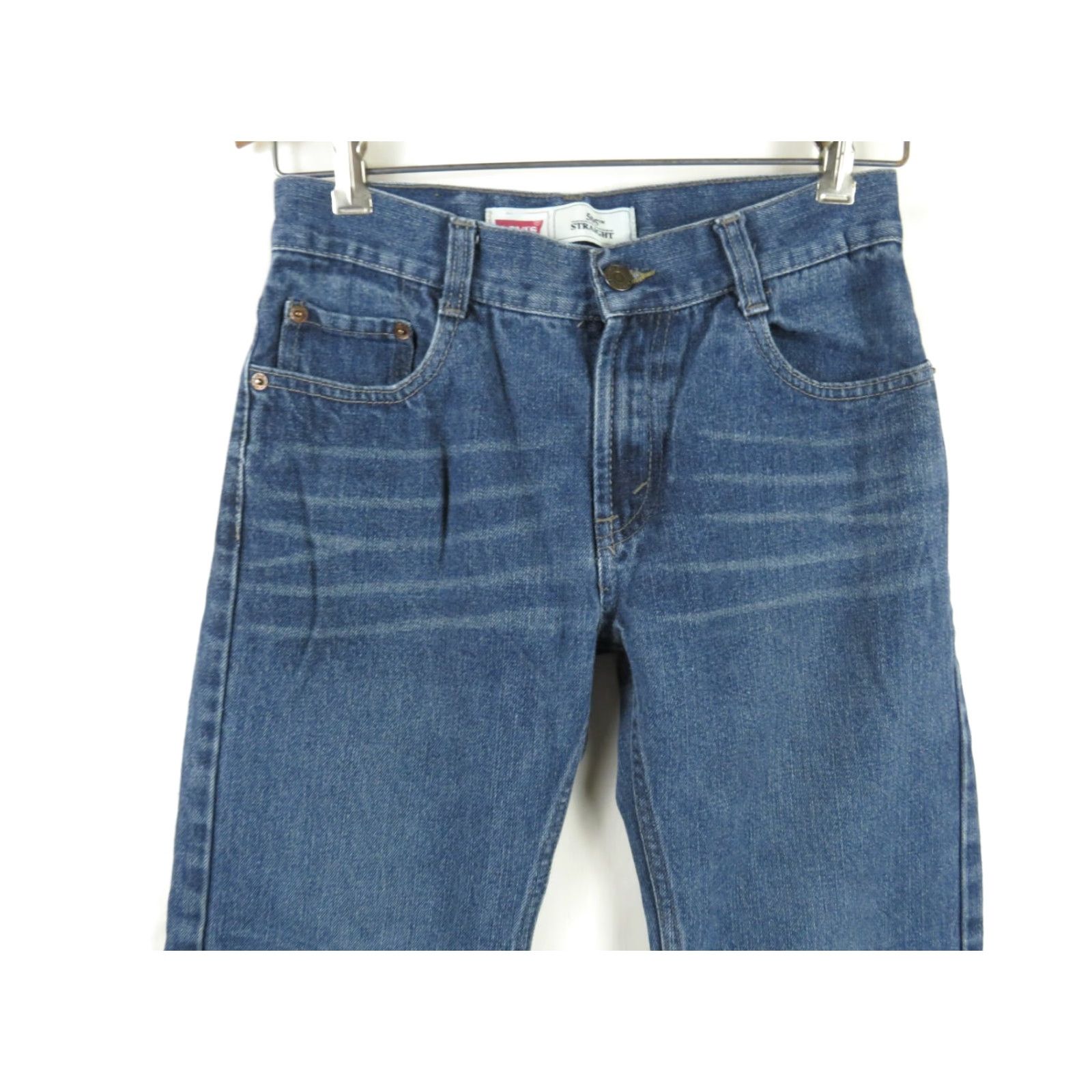 Levi's VINTAGE Levi's 505 Jeans Denim Straight 27X27 Blue Relaxed Regular Men Size US 27 - 3 Thumbnail