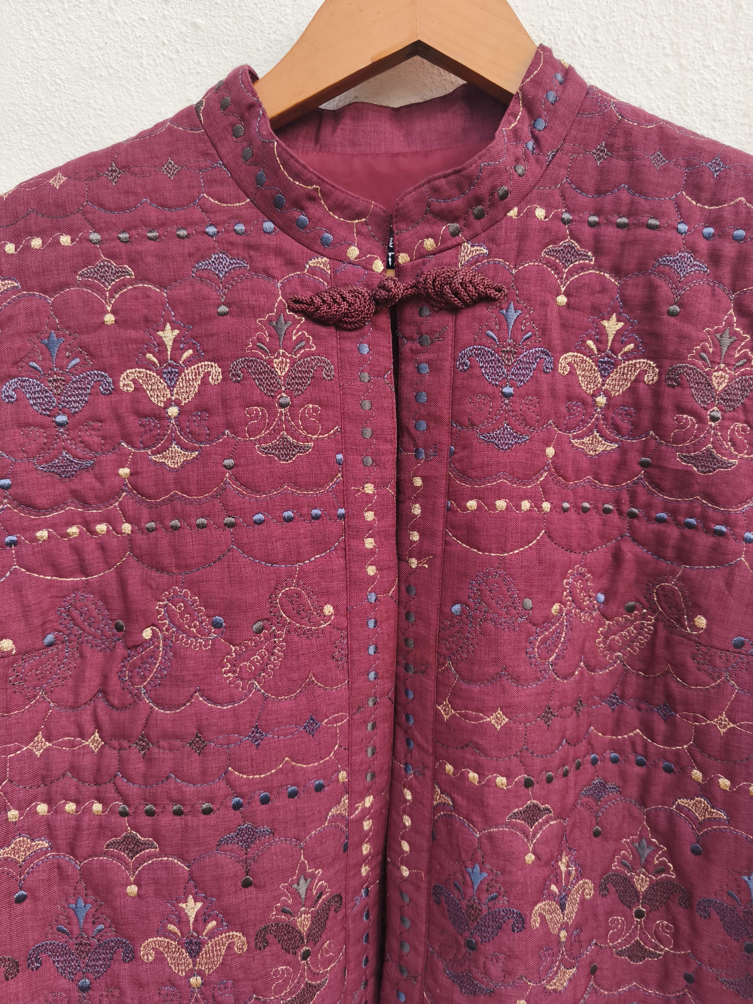 Porter Pret a Porter cheongsam jacket cardigan Size US M / EU 48-50 / 2 - 4 Thumbnail