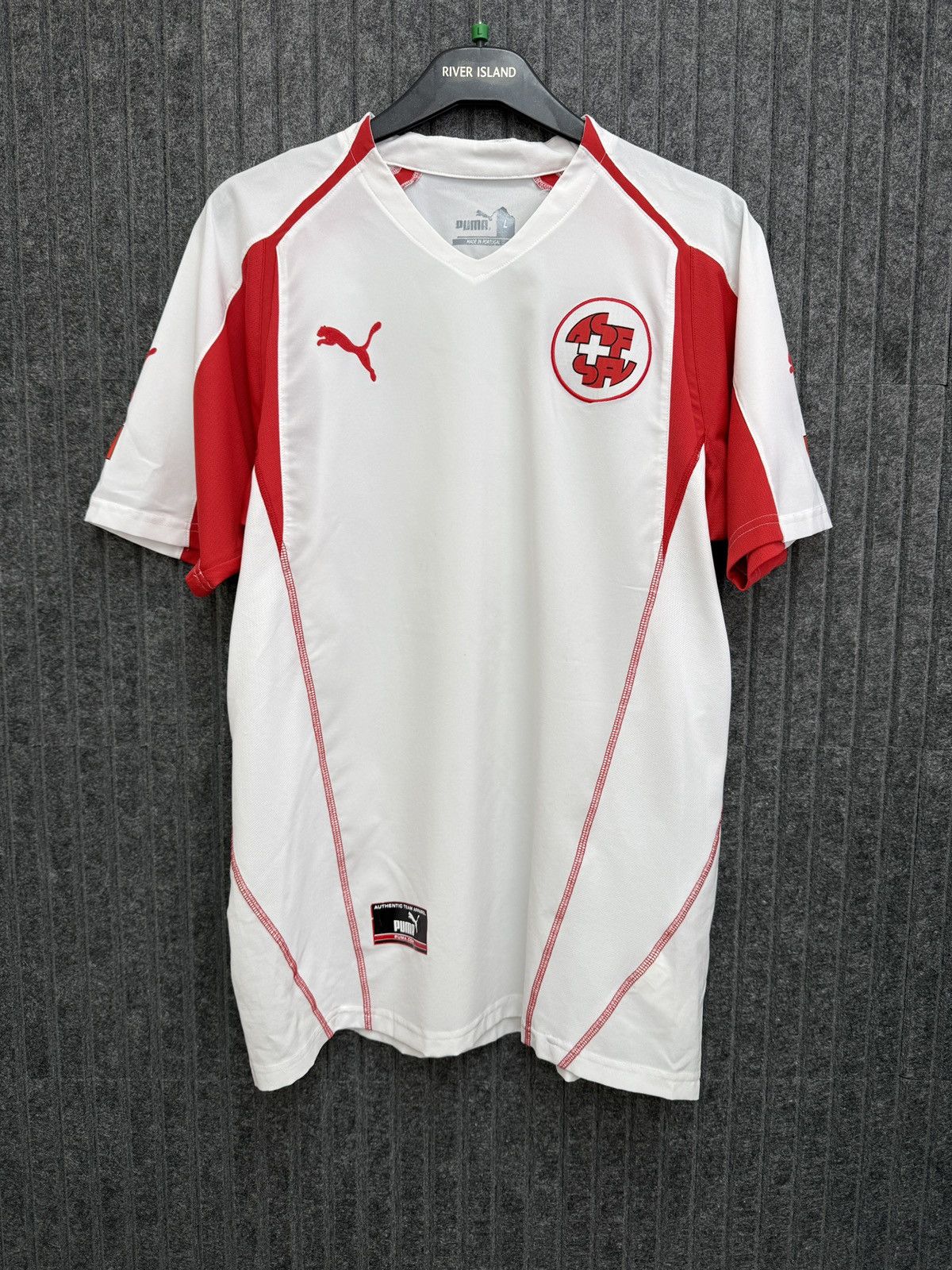 Puma Vintage Puma Switzerland National Team Jersey Magnin #3 Size US L / EU 52-54 / 3 - 2 Thumbnail