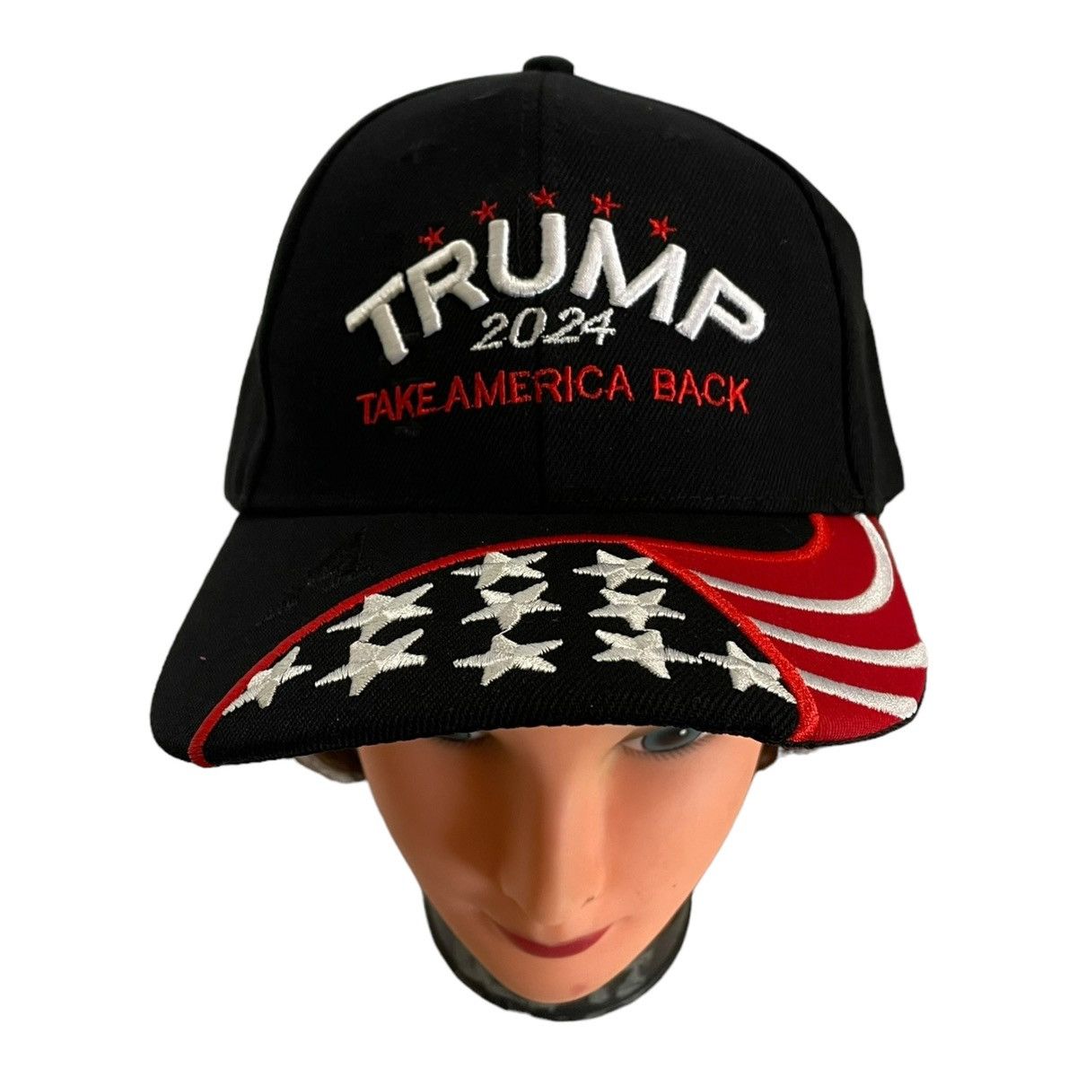 Other 2024 Trump Take America Back Black Baseball Cap NIP OSFM Size ONE SIZE - 1 Thumbnail