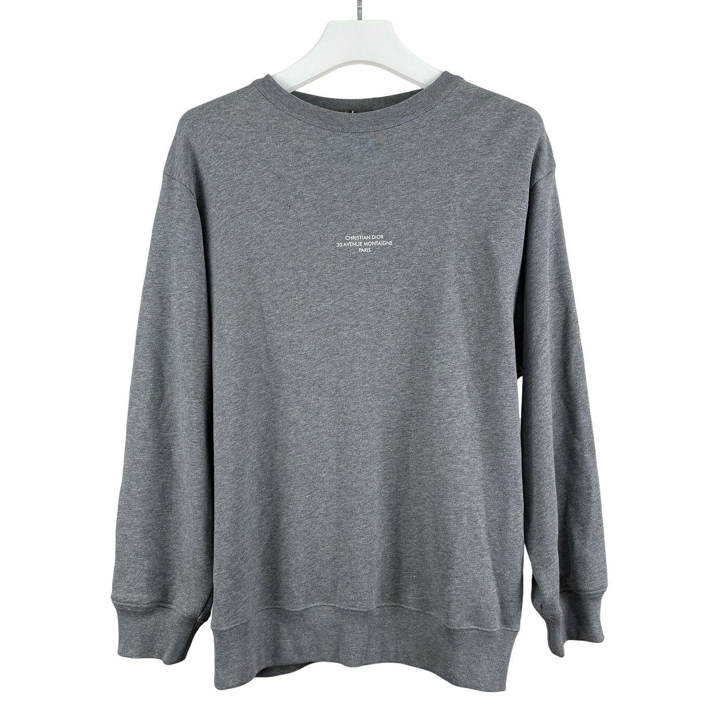 Dior × Travis Scott Dior Cactus Jack Grey & White Embroidered Logo