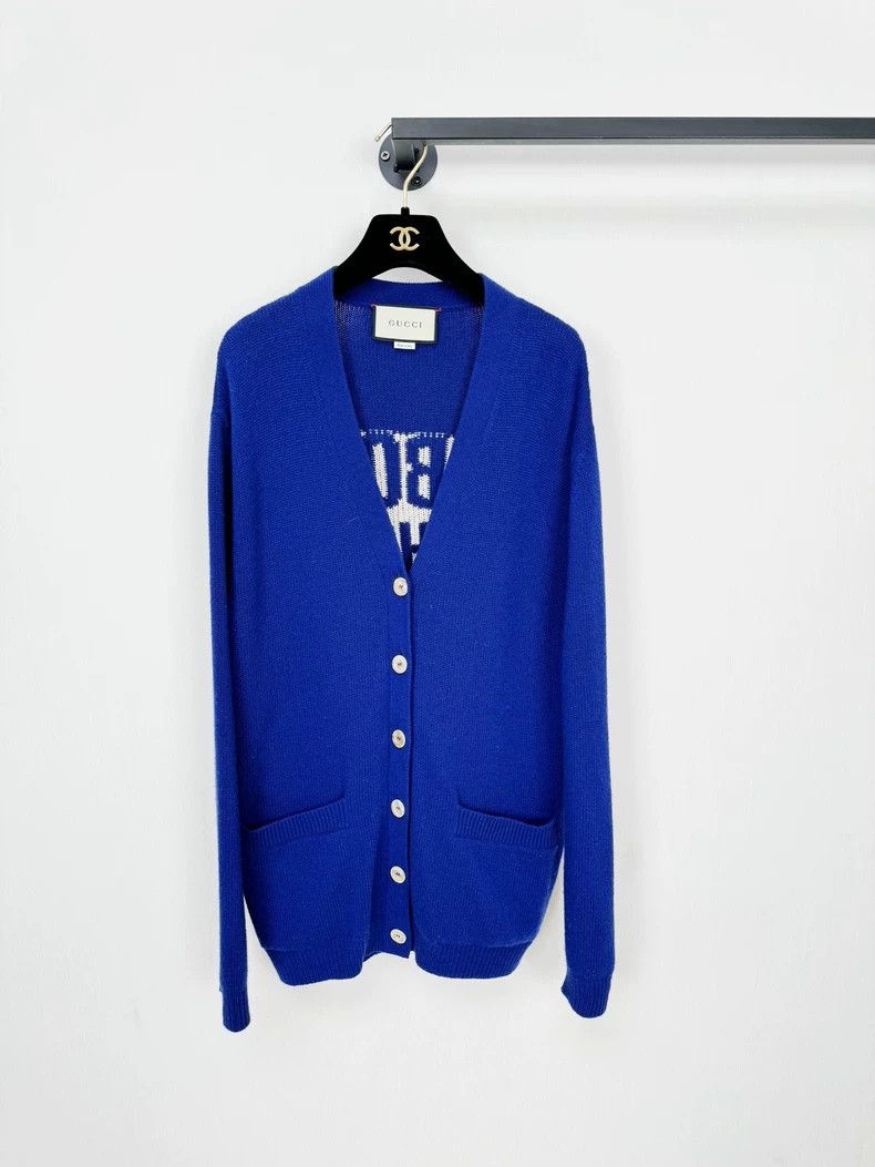 Gucci Gucci Wool cardigan sweater 2502-Nextarrow Size US S / EU 44-46 / 1 - 1 Thumbnail