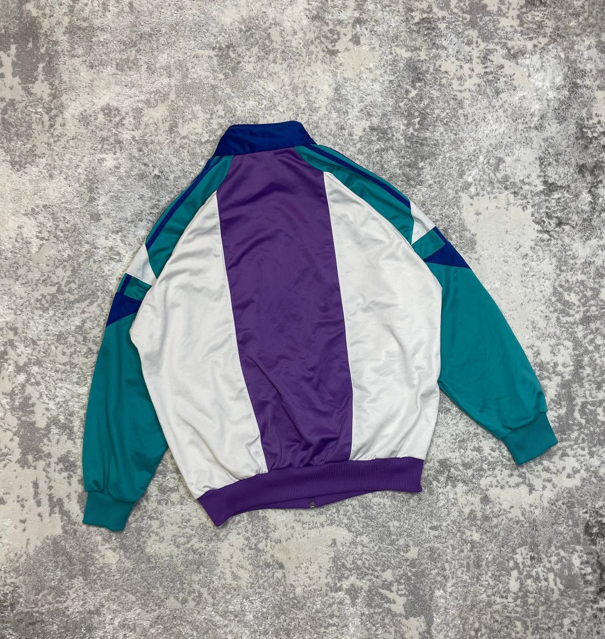 Adidas Vintage Adidas Sport Track Jacket 80s 90s Trefoil Logo Size US L / EU 52-54 / 3 - 5 Thumbnail
