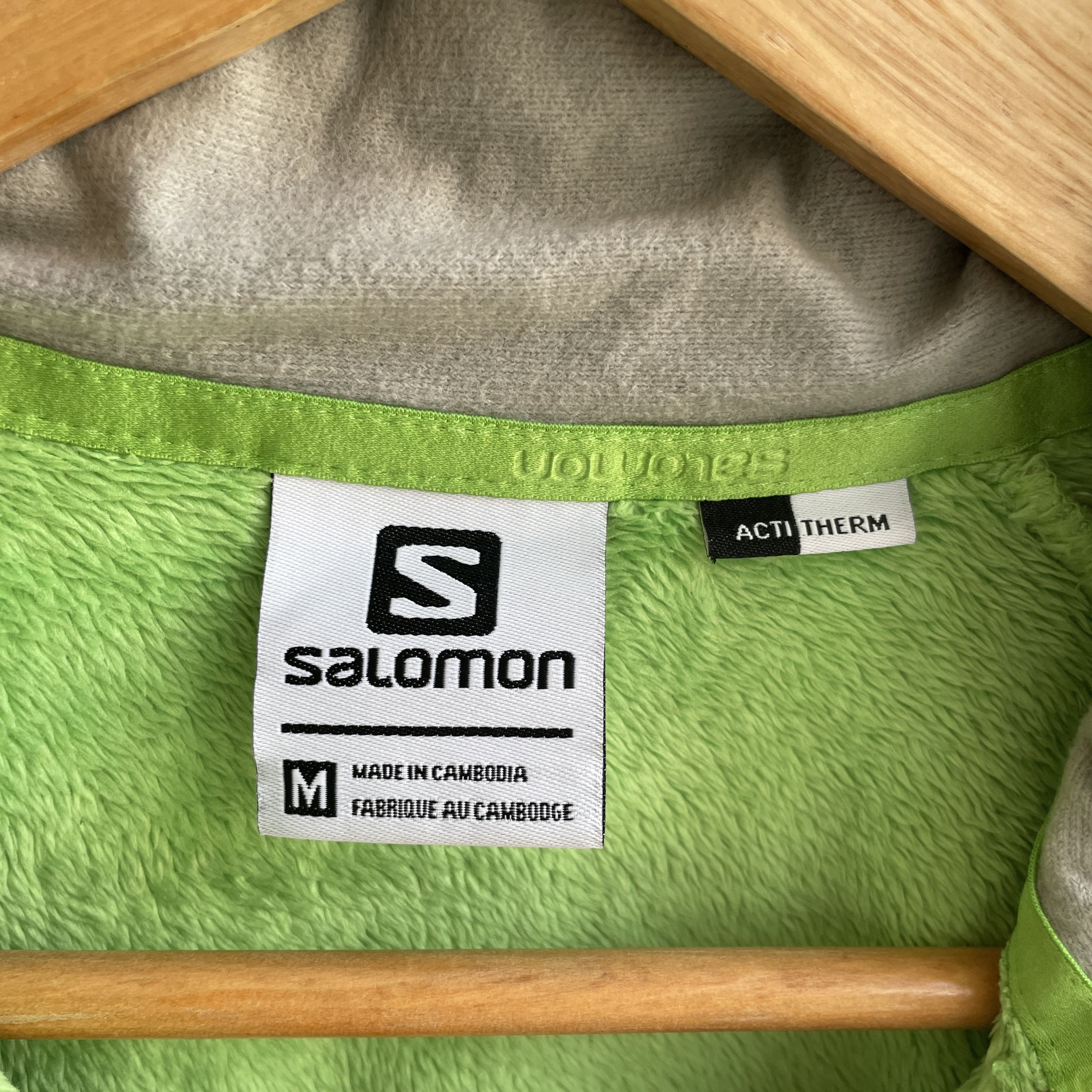 Salomon Salomon Womens Acti Therm Fleece Jacket Size M Size M / US 6-8 / IT 42-44 - 6 Thumbnail