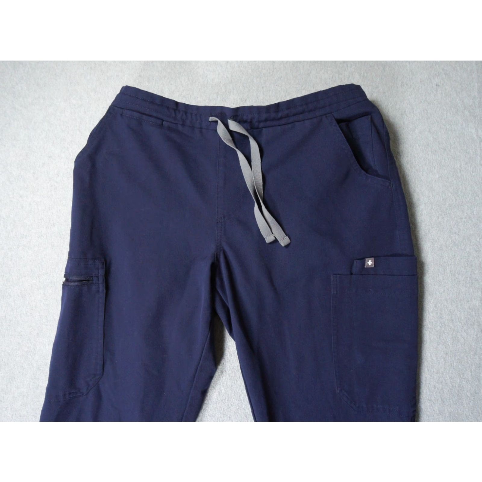 Vintage FIGS Pants Womens Medium Blue Scrub Bottom Nurse Medical Workwear Ladies M Blue Solid Scrub Bottoms Womens Size 32" / US 10 / IT 46 - 2 Thumbnail
