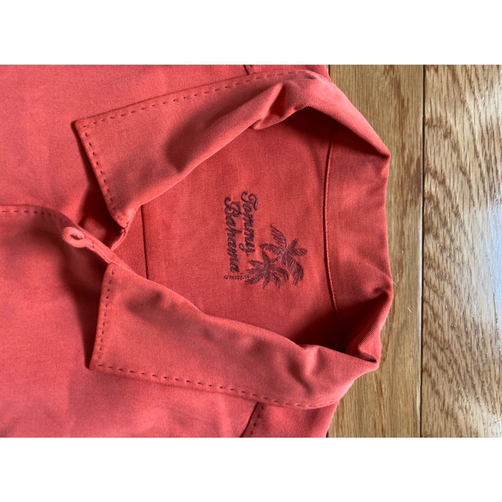 Tommy Bahama Tommy Bahama Silk Button-Up Shirt Mens L Red Floral Short Sleeve Size US L / EU 52-54 / 3 - 4 Thumbnail