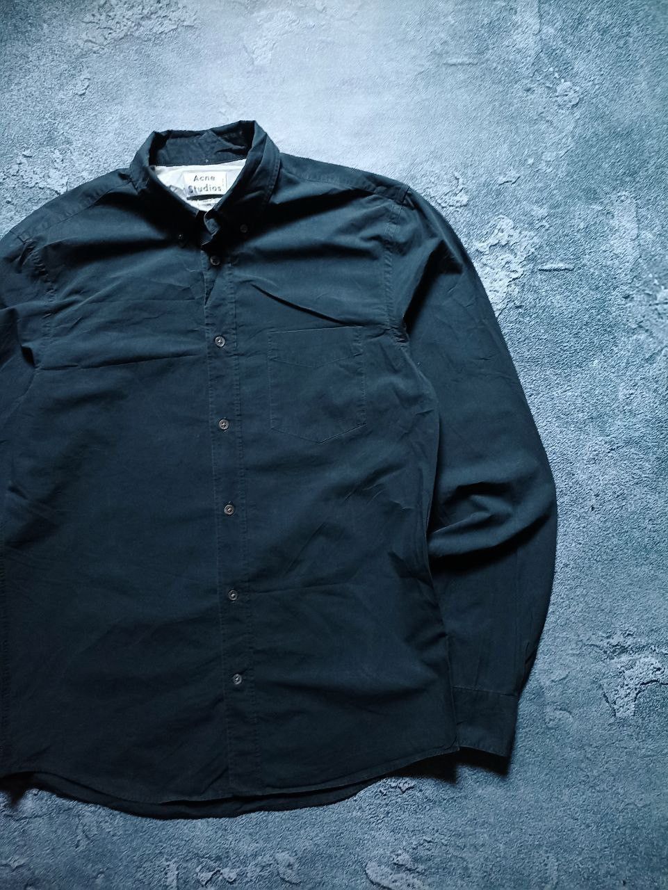 Acne Studios AW14 Acne Studios Men’s Isherwood Pop Shirt Grey Size US M / EU 48-50 / 2 - 2 Thumbnail