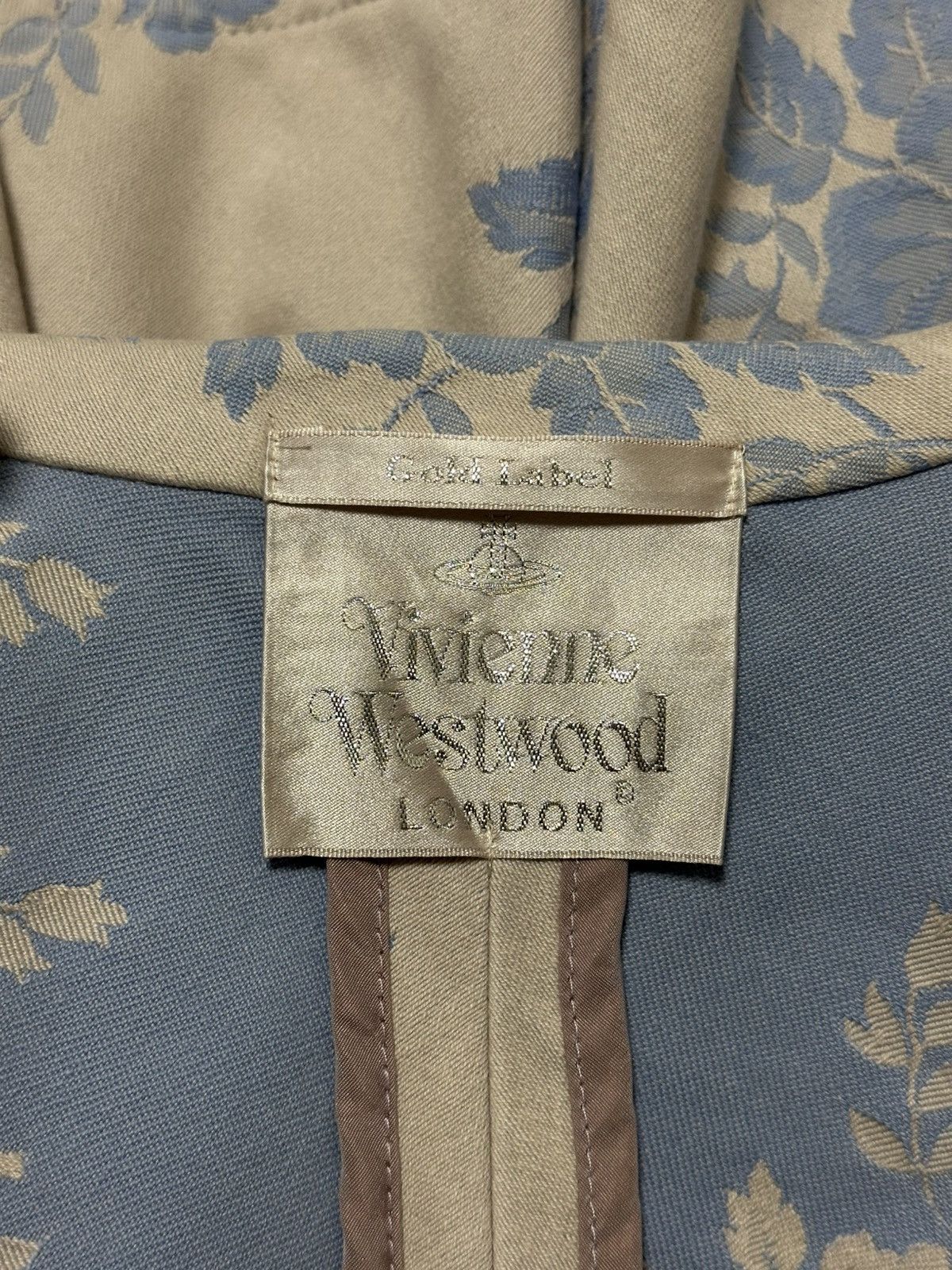 Vivienne Westwood VIVIENNE WESTWOOD S/S 1998 Floral Jacket and Midi Skirt Size S / US 4 / IT 40 - 8 Thumbnail