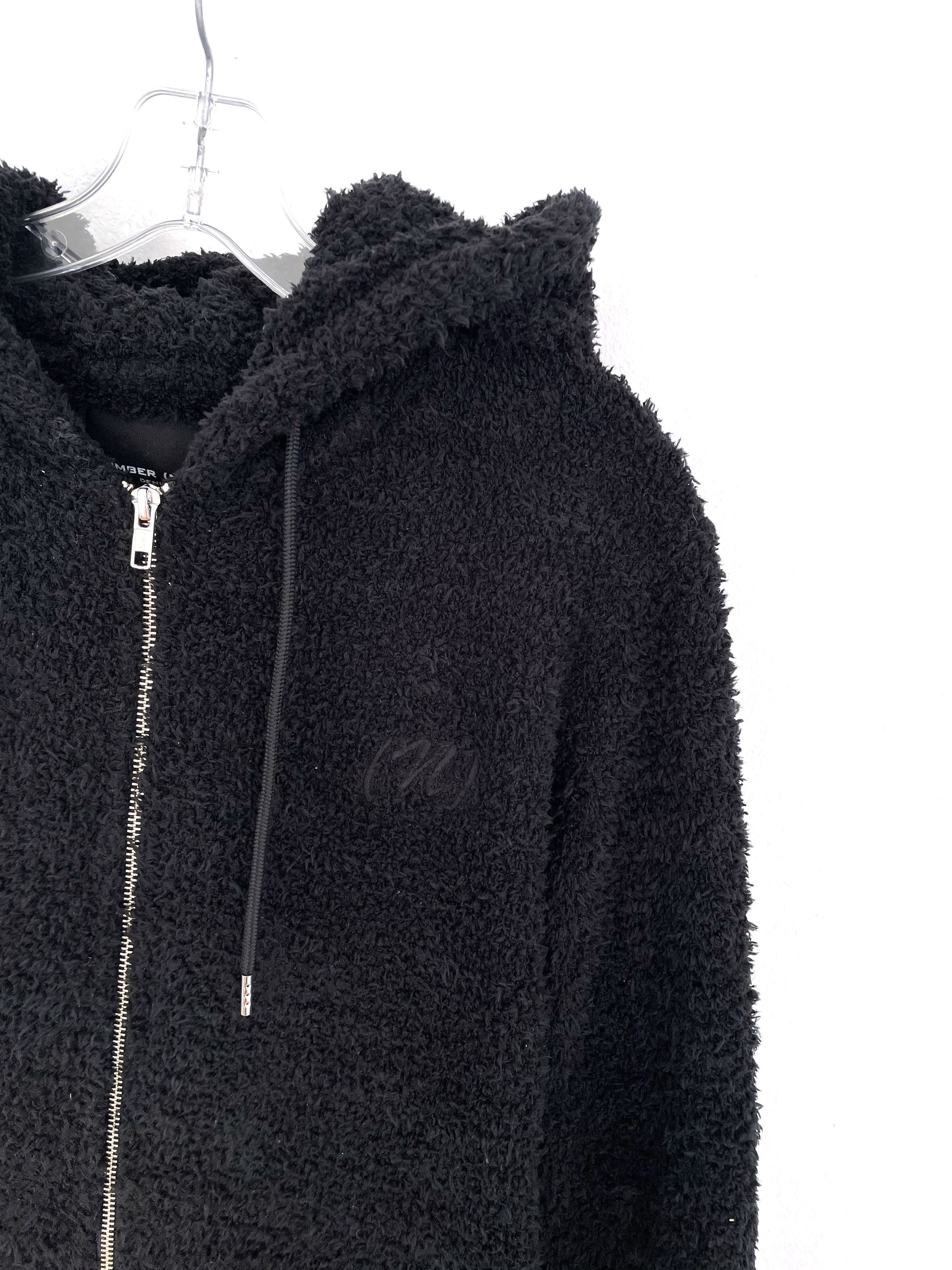 Number (N)ine Fuzzy Zip Hoodie Size US L / EU 52-54 / 3 - 4 Thumbnail