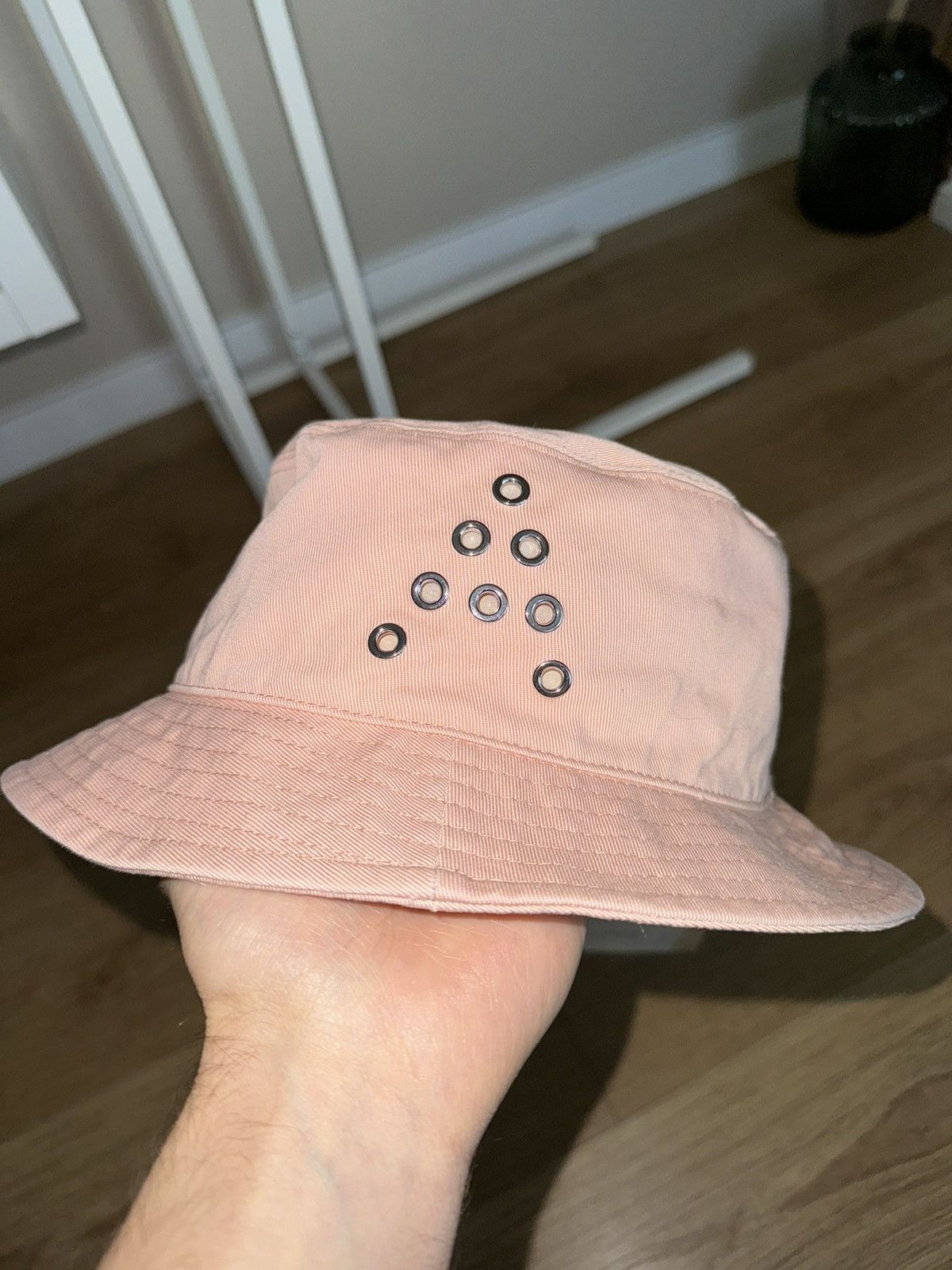 Acne Studios Acne Studios pink bucket hat with A avant garde vintage Size ONE SIZE - 3 Thumbnail