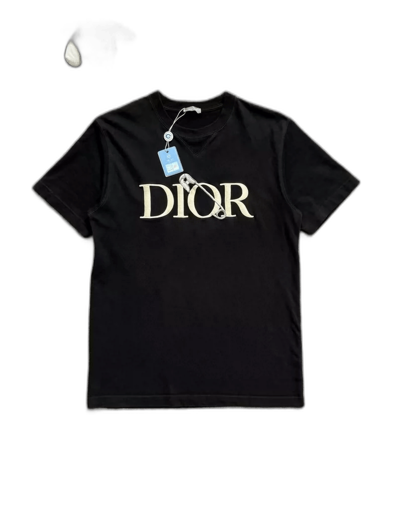Dior Dior Black Short Sleeve Logo TShirt-2506 Size US M / EU 48-50 / 2 - 1 Thumbnail