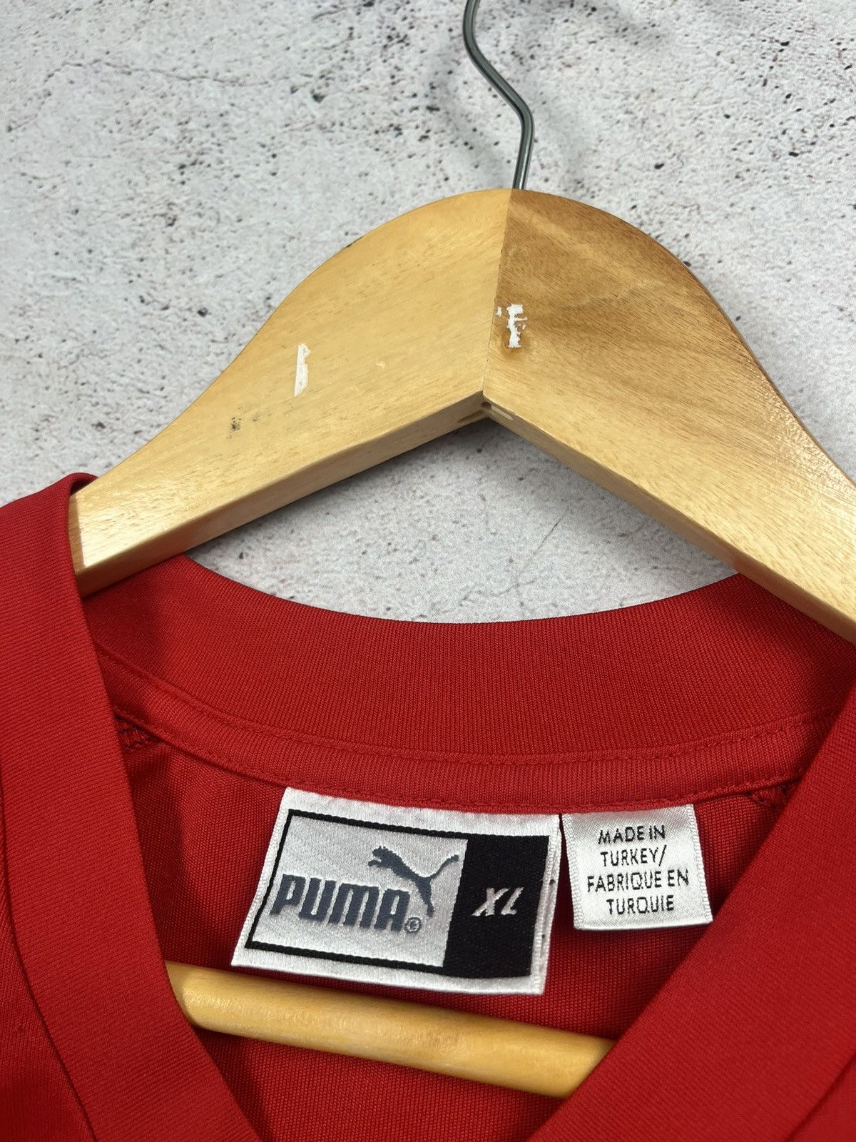 Vintage PUMA CZECH REPUBLIC 2004/2005 HOME SOCCER JERSEY VINTAGE XL Size US XL / EU 56 / 4 - 4 Thumbnail