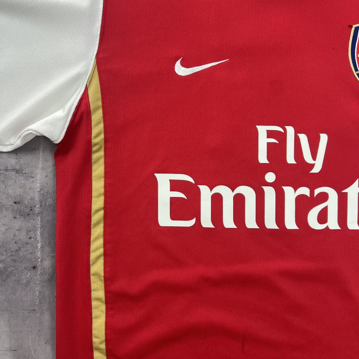 Other Rare! Parry 14 Nike Arsenal Soccer Jersey Shirt 00s Size US M / EU 48-50 / 2 - 10 Thumbnail