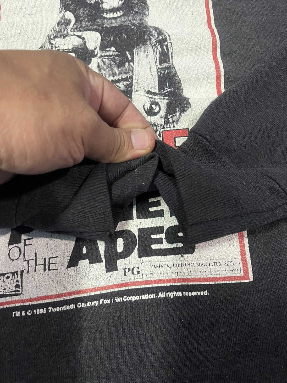 Vintage 🔥HOT🔥VTG 90S PLANET OF THE APES GO APE MOVIE MOSQUITOHEAD Size US M / EU 48-50 / 2 - 5 Thumbnail