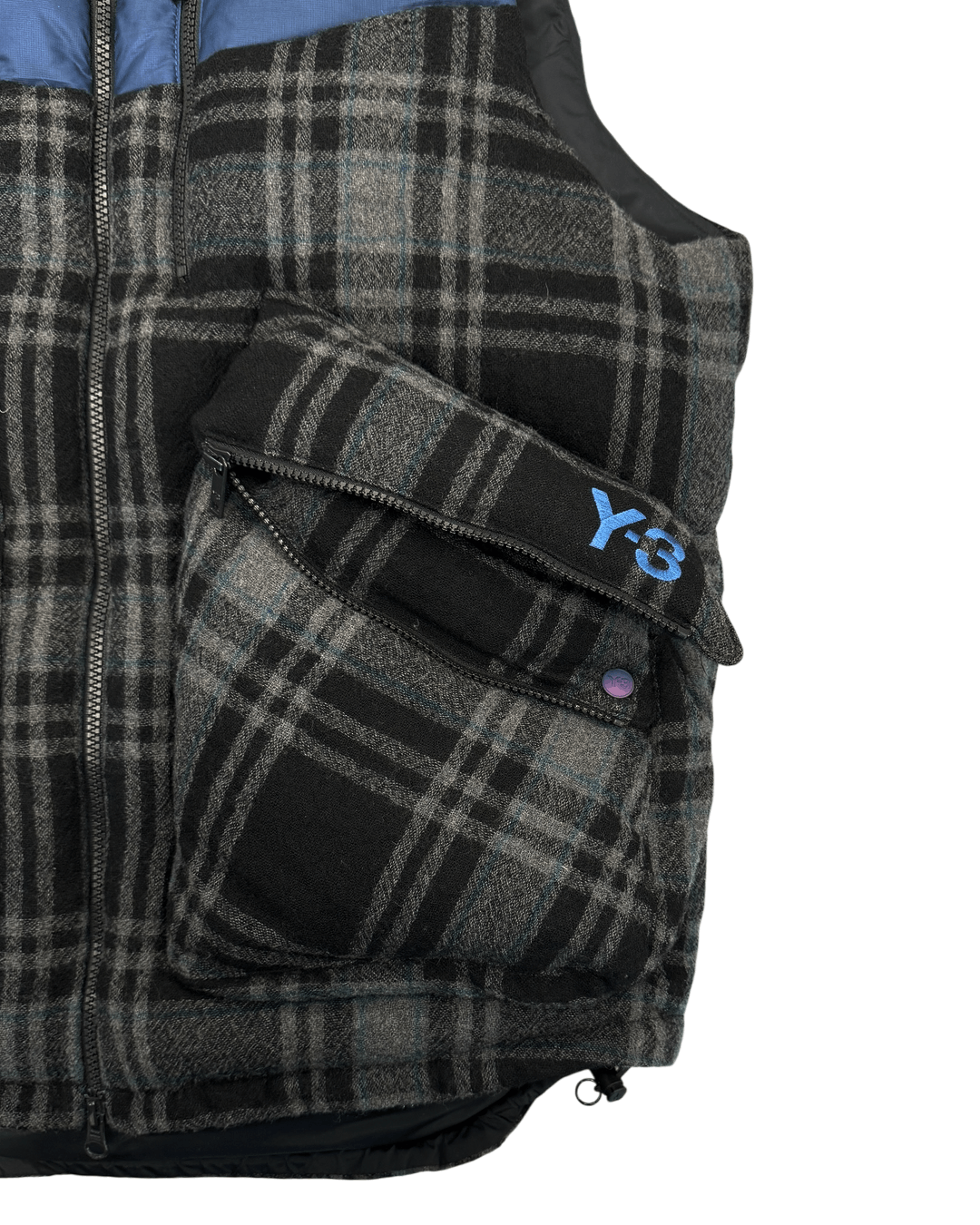 Y-3 Y-3 Check Pattern Down Vest Size US M / EU 48-50 / 2 - 6 Thumbnail
