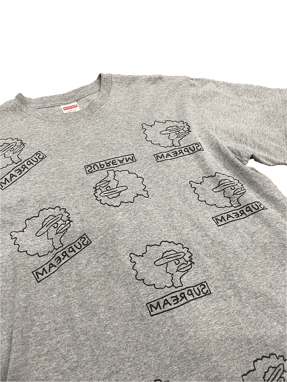 Supreme T-shirt Gonz Heads Grey l🚨RARE EXCLUSIVE 🚨l