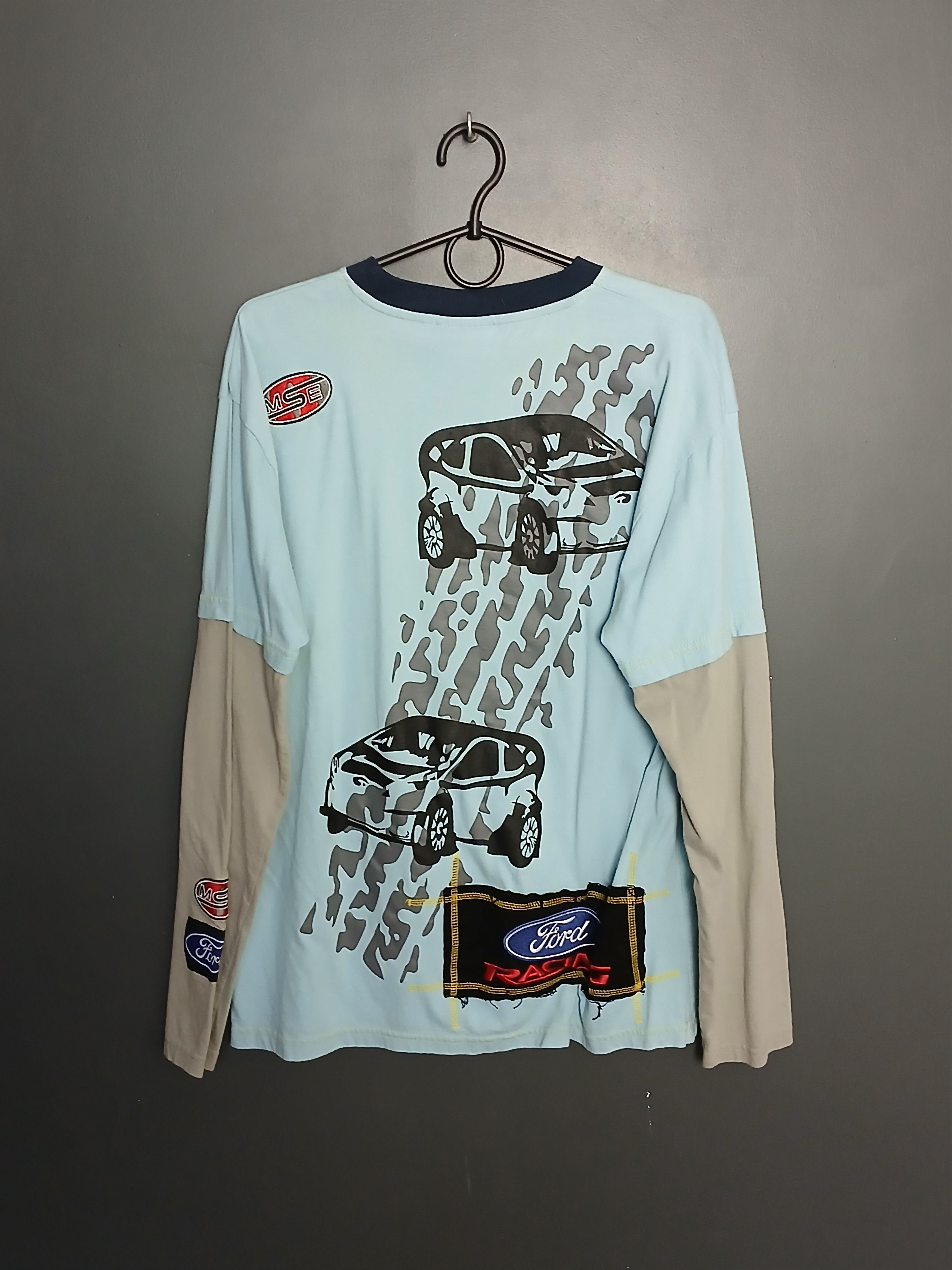 Ford × NASCAR Nascar Ford Racing Long Sleeve T-Shirt Size US M / EU 48-50 / 2 - 2 Thumbnail